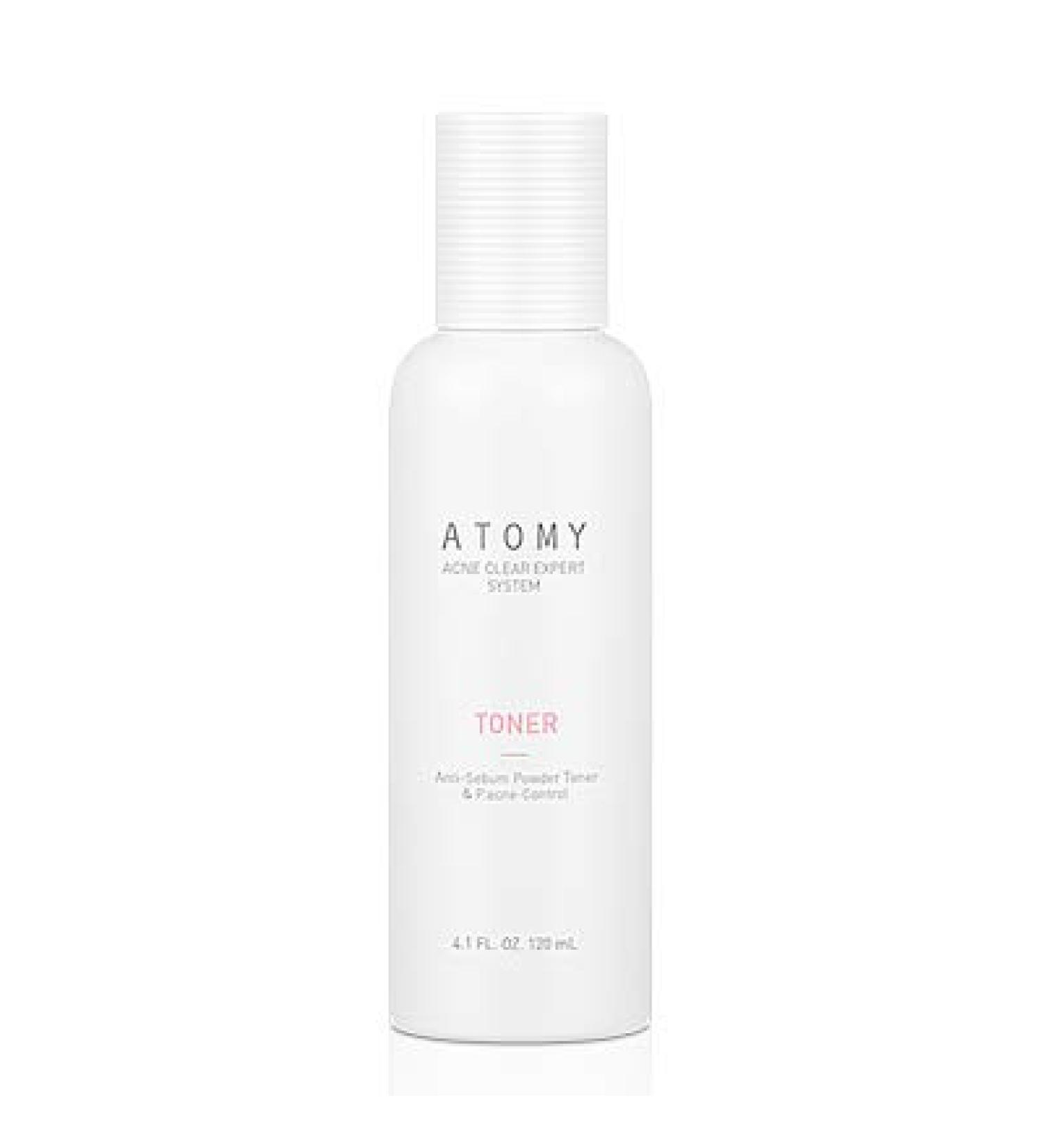 ATOMY Acne clear toner 4.1fl oz 120ml | anti-sebum powder toner and P.acne-control