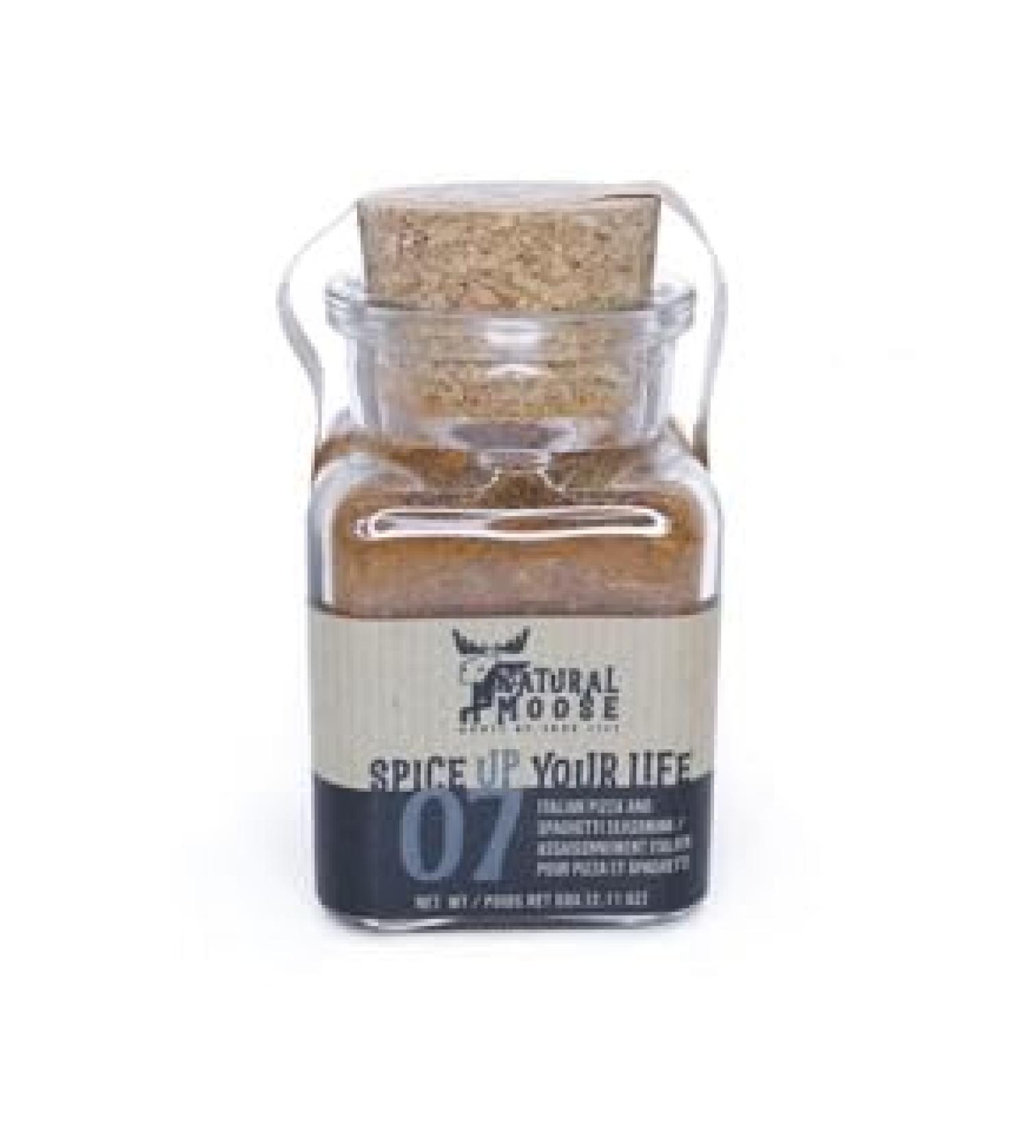 Natural Moose | 100% All Natural Herb & Spices | Italian Pizza and Spaghetti | 60g Italian Pizza and Pasta 60g - Buy Online on GoSupps.com