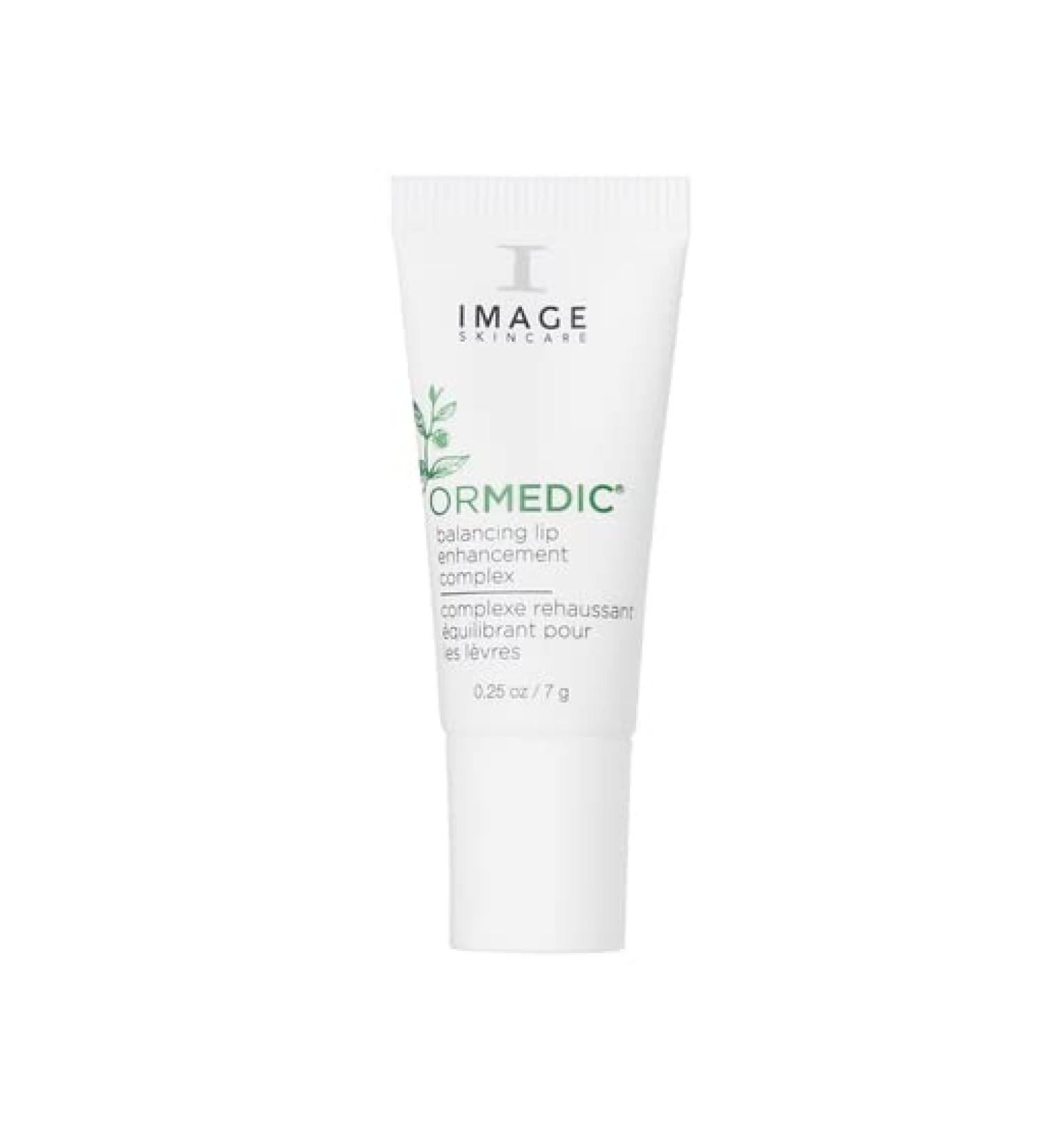 IMAGE Skincare Ormedic pH Balancing Lip Enhancement Complex - Deep Hydration Lip Plumper with Peptides for Fuller and Clear Lips - 0.25 fl oz - Buy Online on GoSupps.com