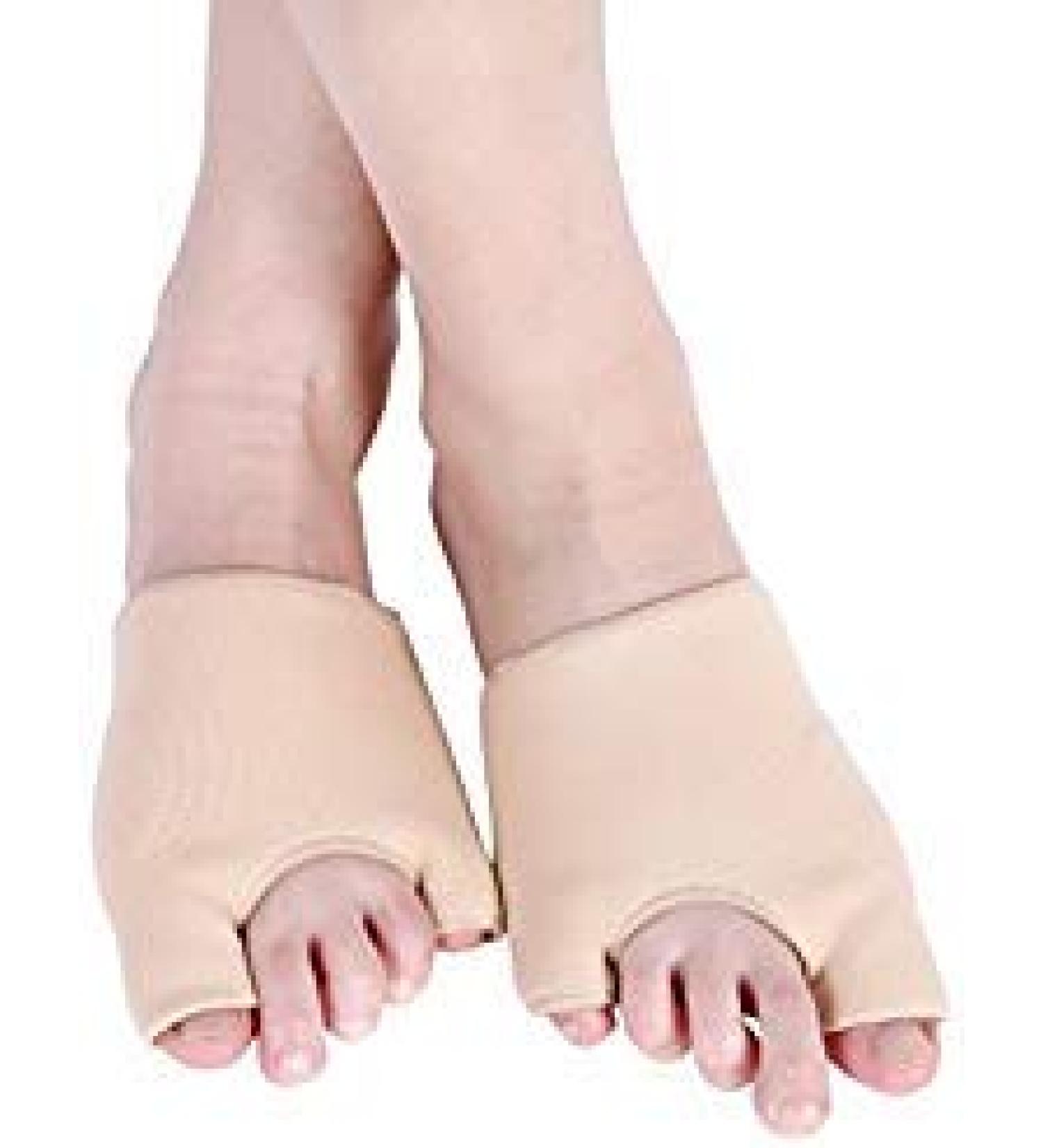 Hammer Toe Straightener 1 Pair Breathable Shock-Absorbent Big Toe Bunion Correctors Hallux Valgus Straighteners(L)