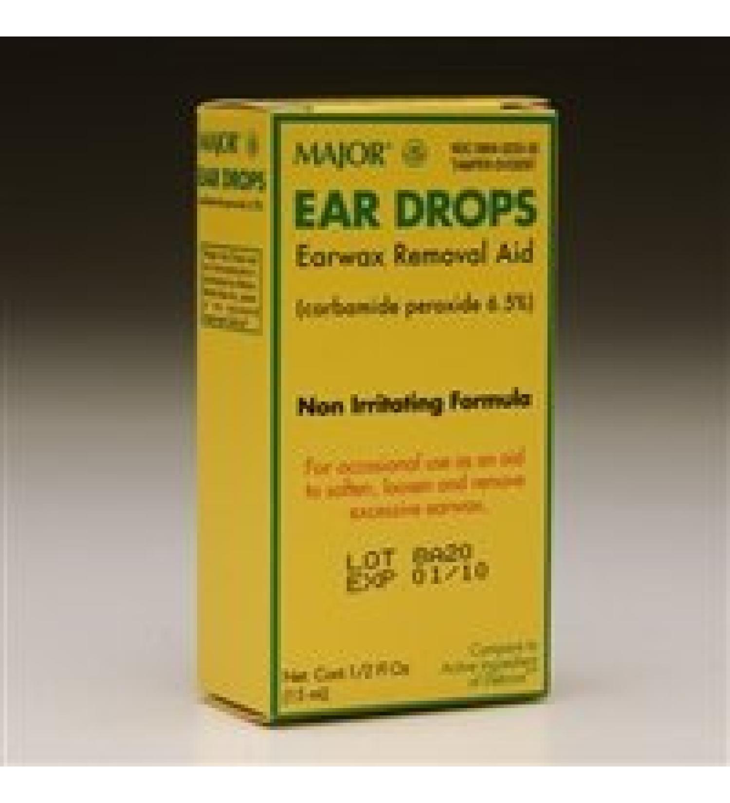 Major Pharmaceuticals 83419 Earwax Removal Ear Drops 0.5 Oz (Each)