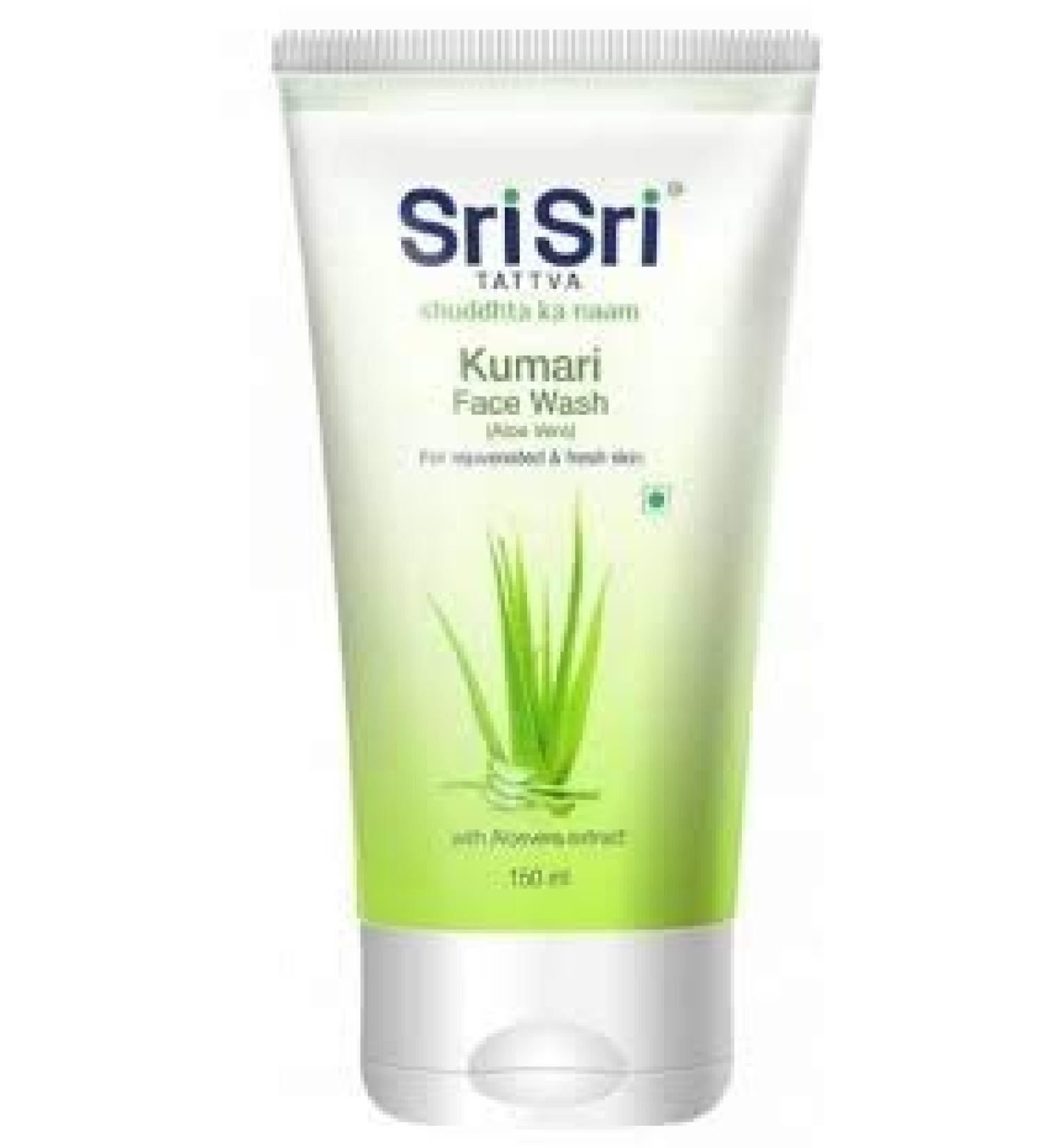 SRI SRI KUMARI ALOE VERA FACE WASH 150ML