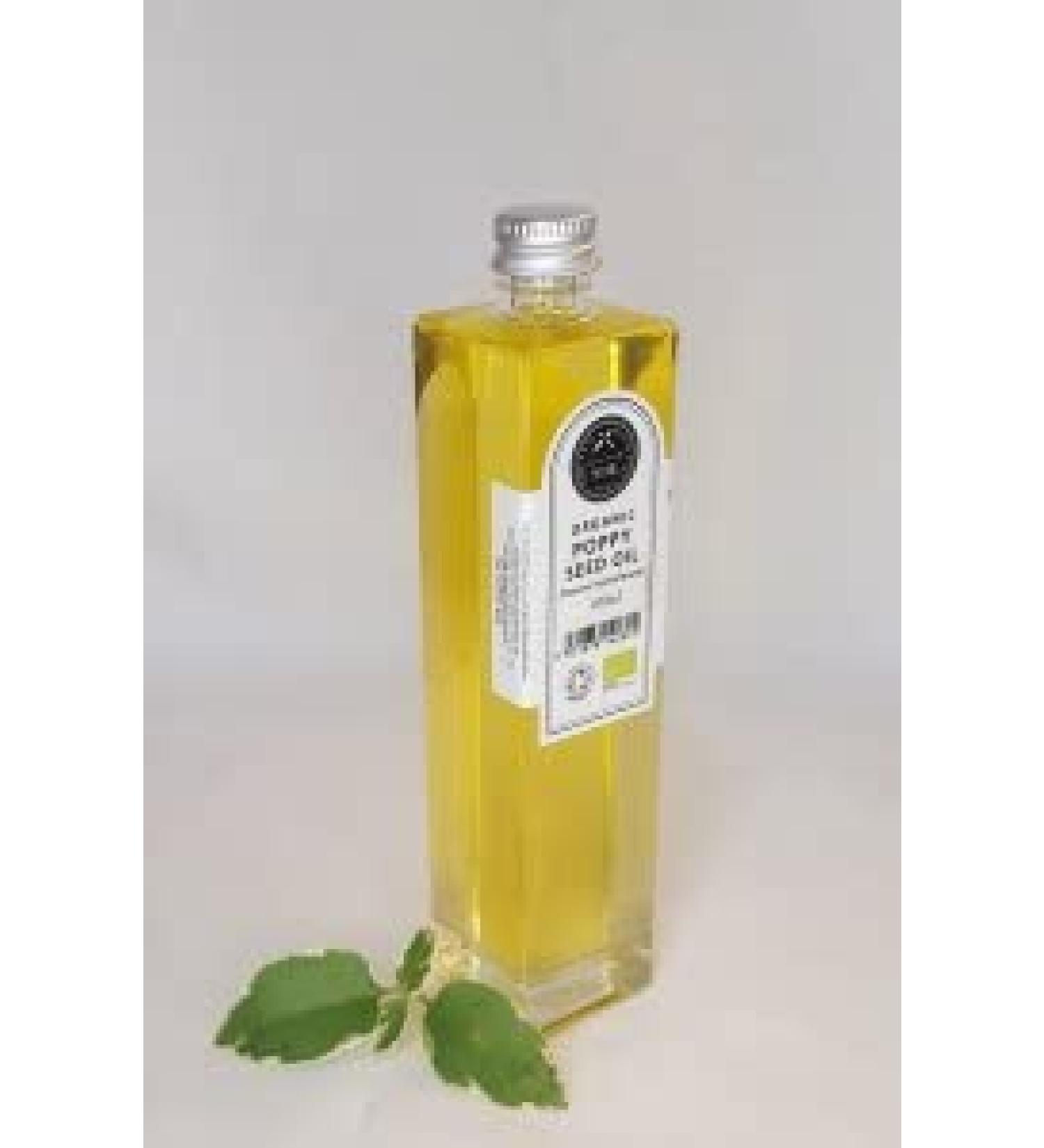 Organic Poppy Seed oil (Papaver somniferum seed oil) (1 litres ( 62.34/litre)) by NHR Organic Oils