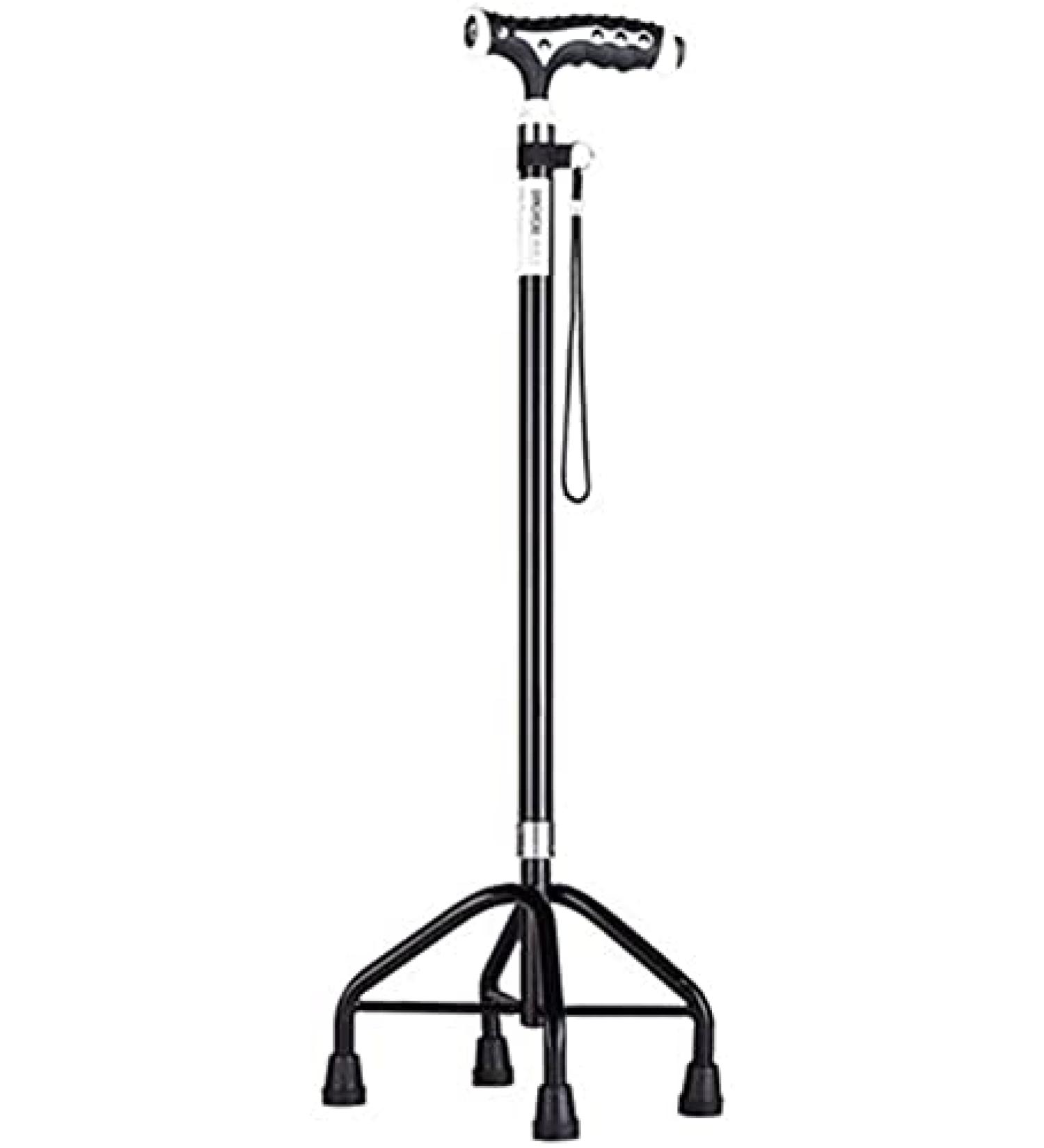 Canes Walking aids Crutch Elderly Man Four-Legged Walking Stick Corner Stick Elderly Telescopic Aluminum Alloy Magnetic Therapy Non-Slip Walker Walking Aid - Buy Online on GoSupps.com