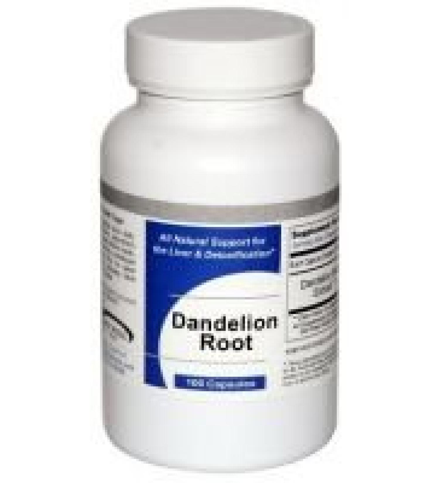 Dandelion Root (100 Capsules) - Concentrated Herbal Extract - Dietary Supplement