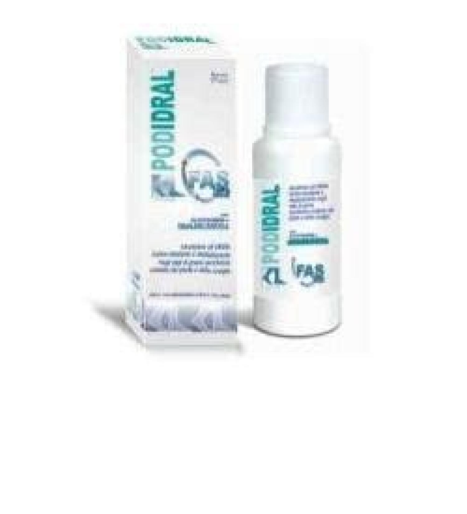 emulsione idratante per piede e caviglia podidral fas latte 250 ml