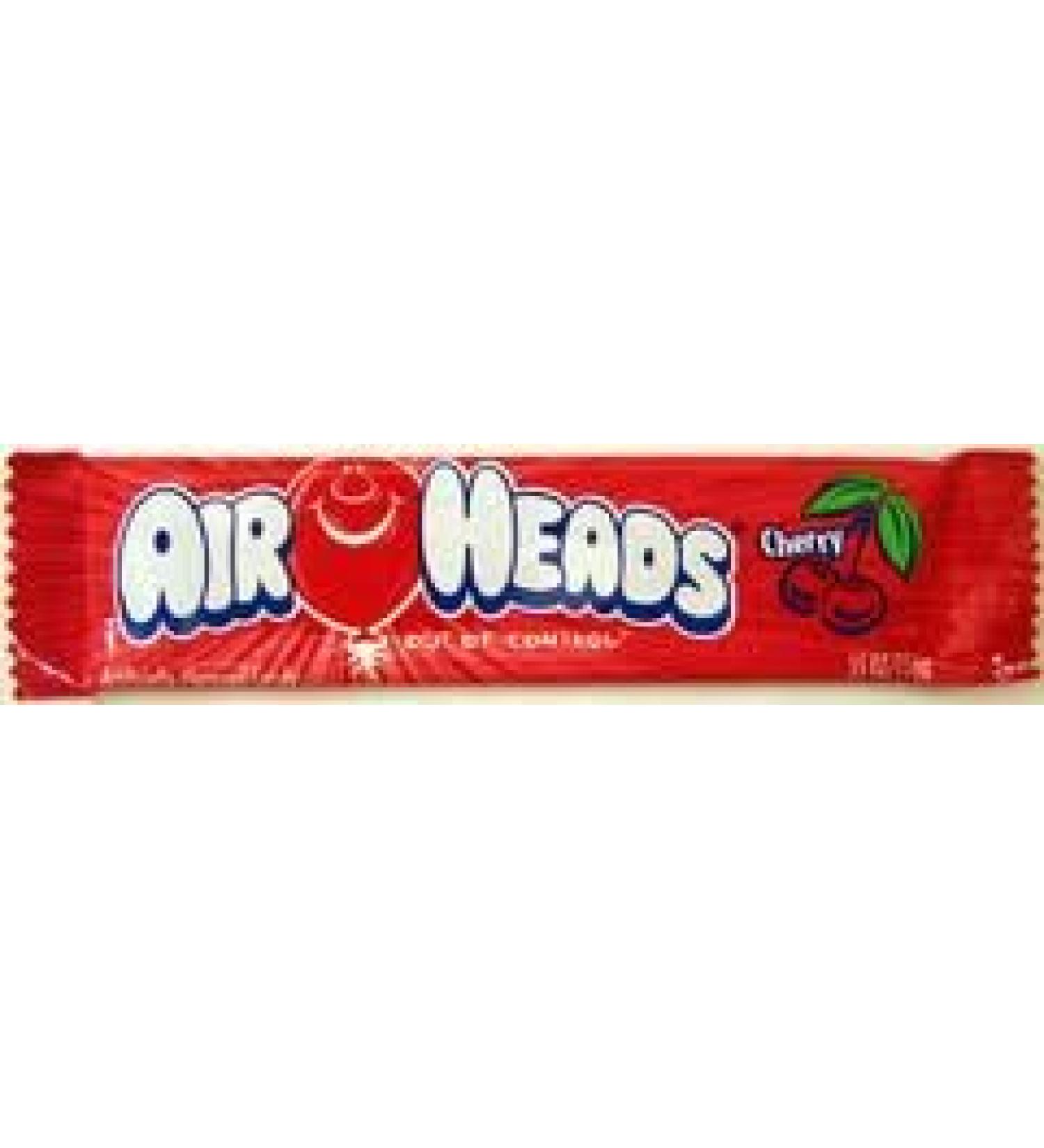AIRHEADS CHERRY CHEW AIRHEADS CHERRY CHEW Bar 15.5 g - 4 bars - USA Candy