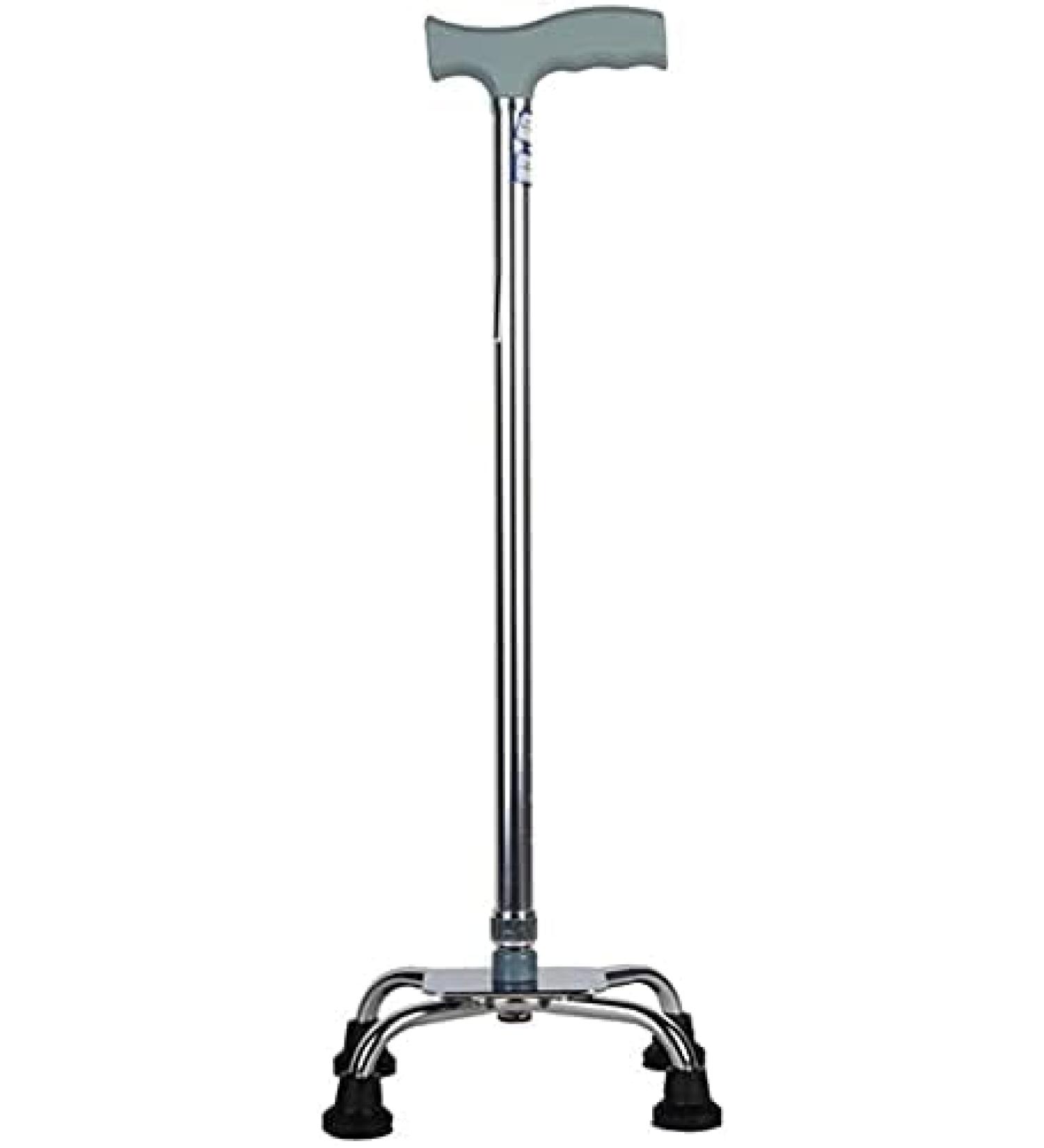Canes Premium Stability Four-Legged Aluminum Cane Crutches Adjustable Telescopic Non-Slip Walking Stick for Elderly Disabled Women Outdoor Travel Walking Crutches powerfully - Buy Online on GoSupps.com