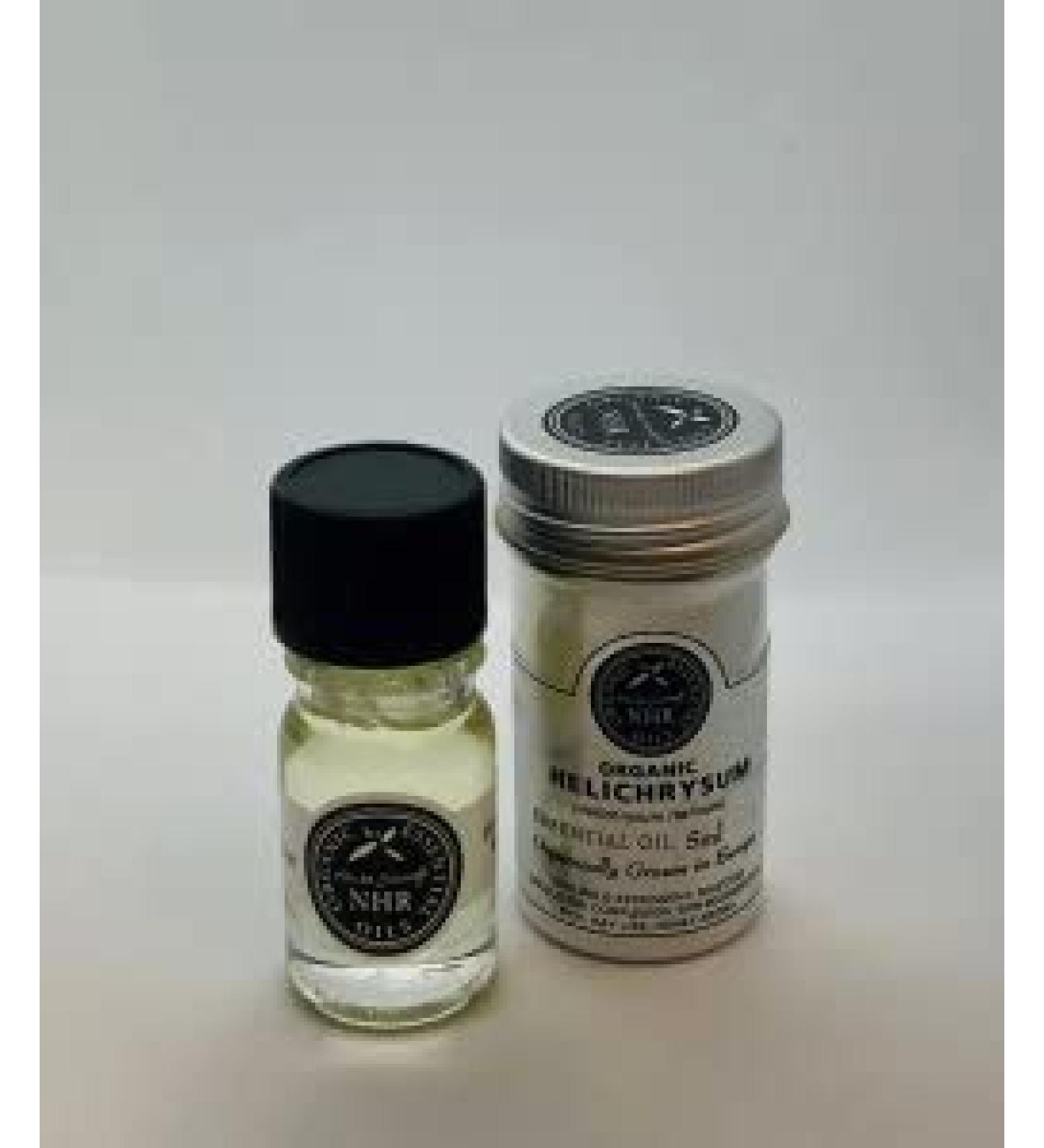 Organic Helichrysum Essential Oil (Helichrysum italicum) (10ml) by NHR Organic Oils