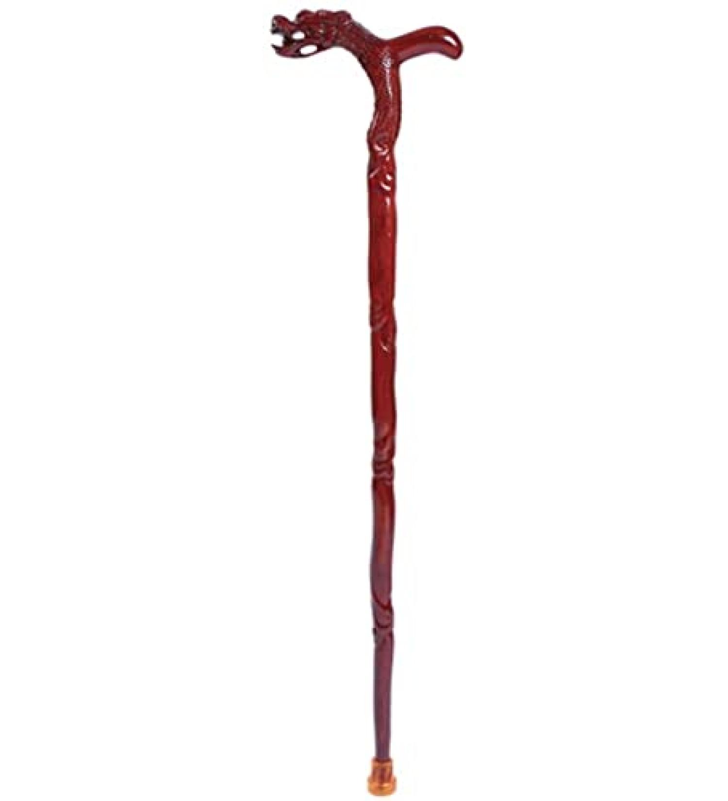 Wooden Cane Rosewood Faucet Crutches Old People Sticks Walking Sticks Walkers Gifts WoodenCanes for Men and Women decorate Selfless dedication - Buy Online on GoSupps.com