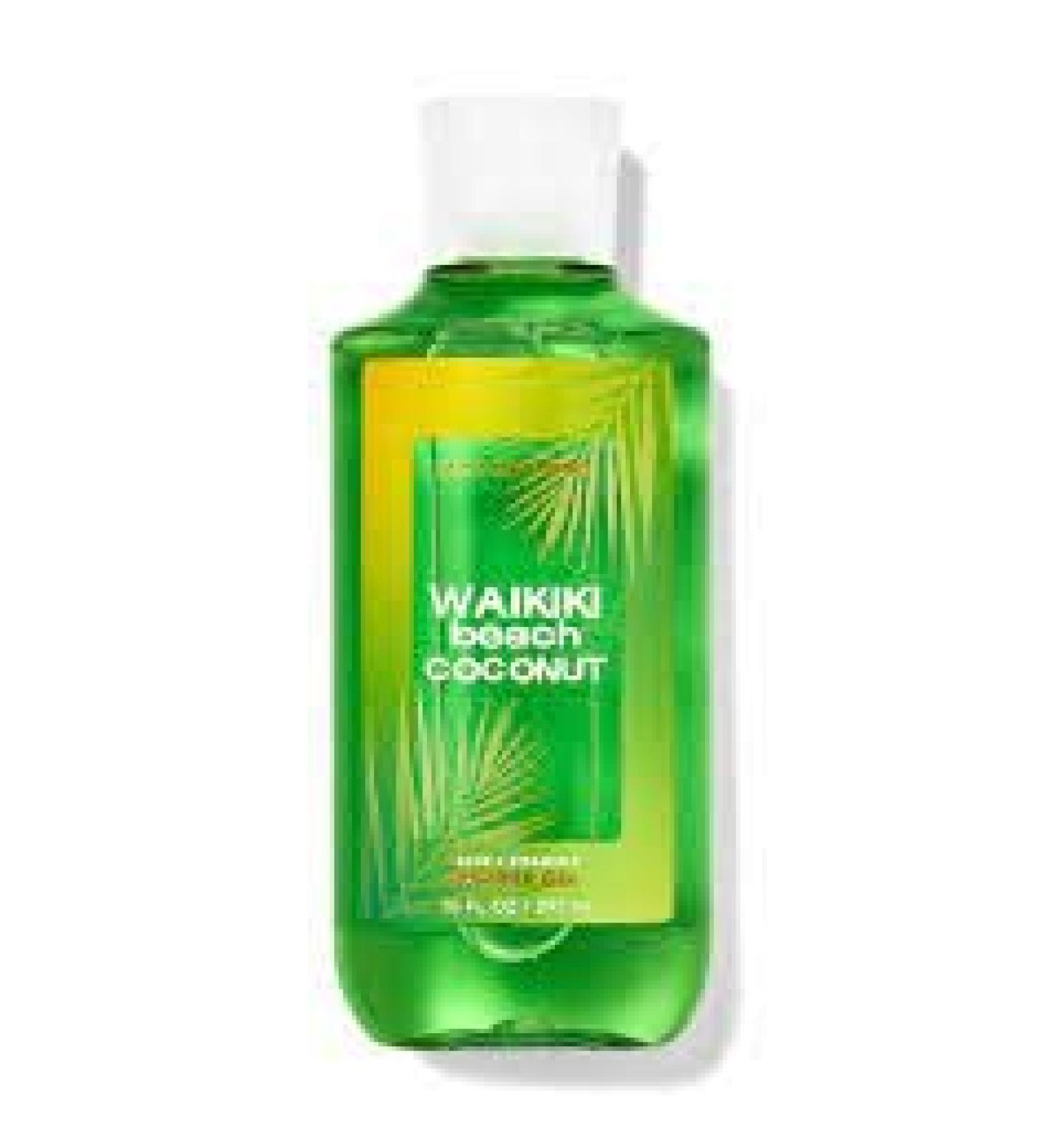 Waik Beach Coconut Aloe + Vitamin E Shower Gel 10 Fl Oz/ 295 mL
