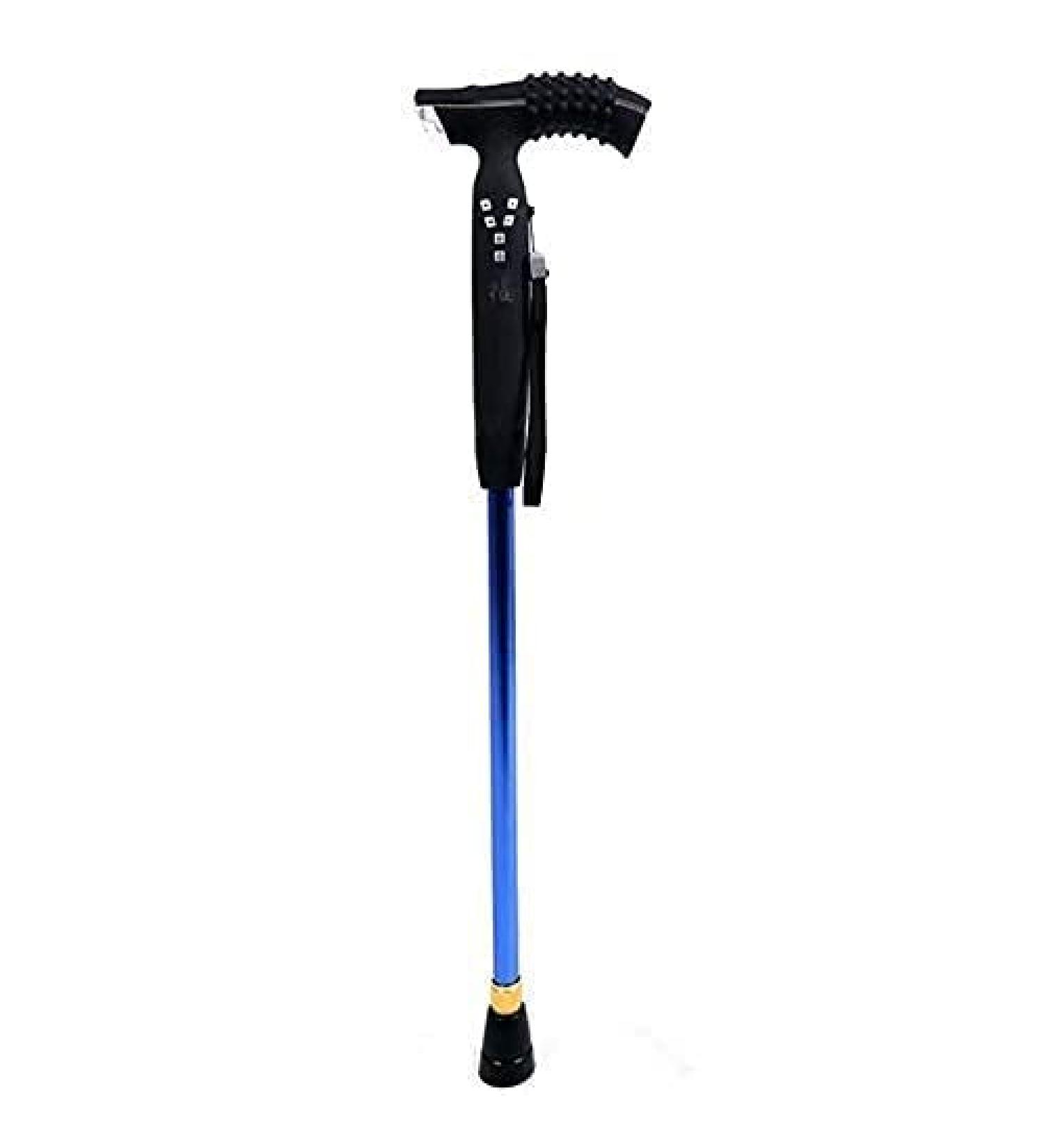 Elderly Crutches -Cane Seniors Smart Crutches 5 Colors Multi-Function Retractable Walking Stick Adjustment Range 71.5cm-89.5cm Surprise Gift - Buy Online on GoSupps.com