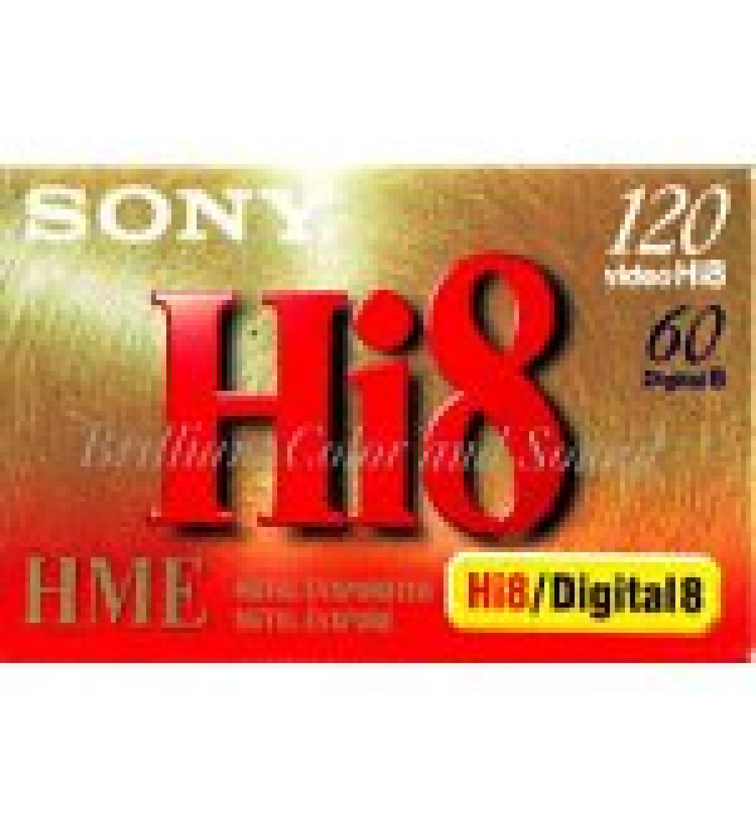 Sony E-6120HMED1 Hi8 Camcorder Cassette Metal Evaporated 120 Minute (Single) (Discontinued by Manufacturer)