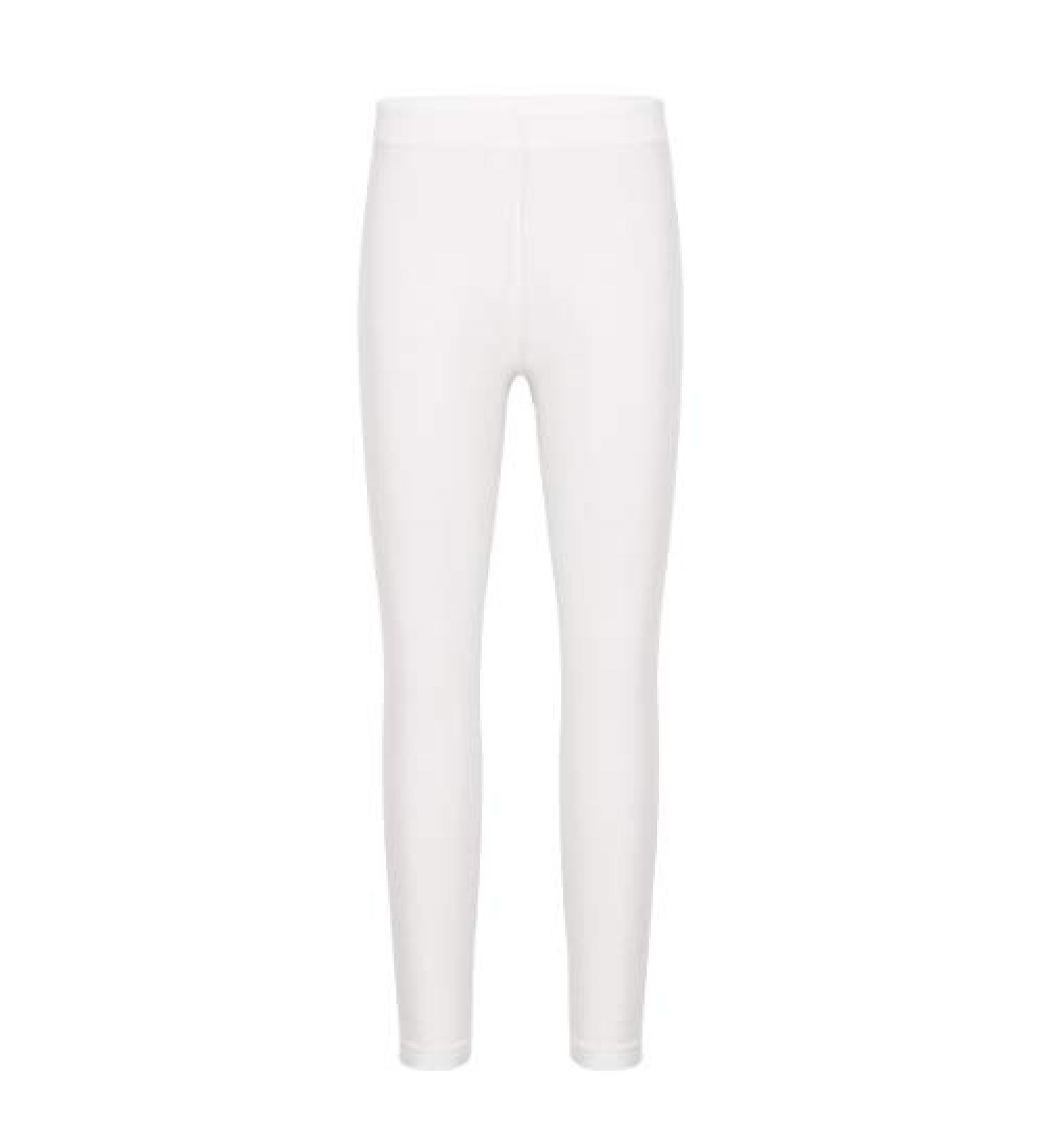 Easyforever Girls Gymnastics Dance Leggings - White Ankle Length Seamless Tights 7-8 - Buy Online on GoSupps.com
