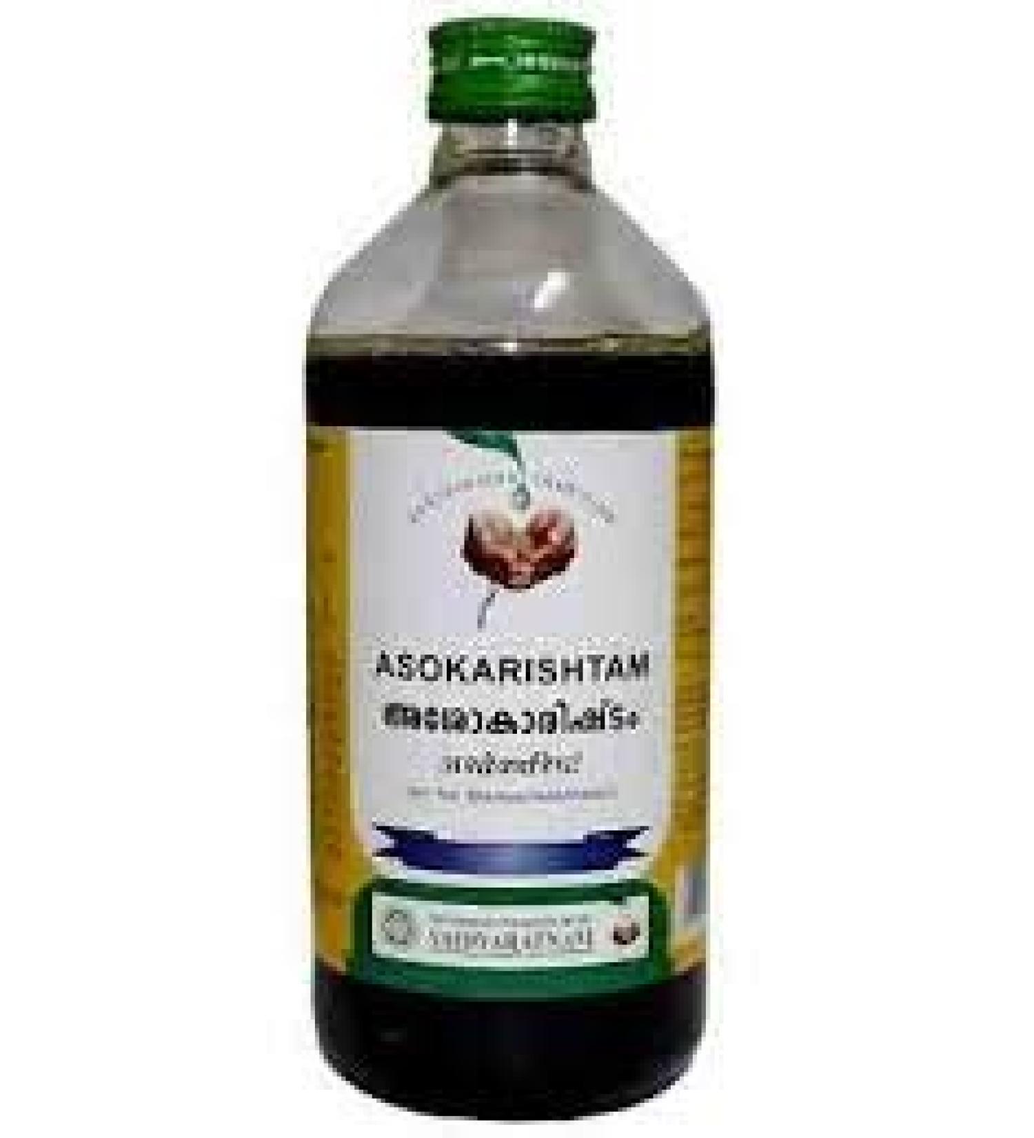 Vaidyaratnam Asokarishtam 450 ML Kruiden Arishtam - Buy Online on GoSupps.com
