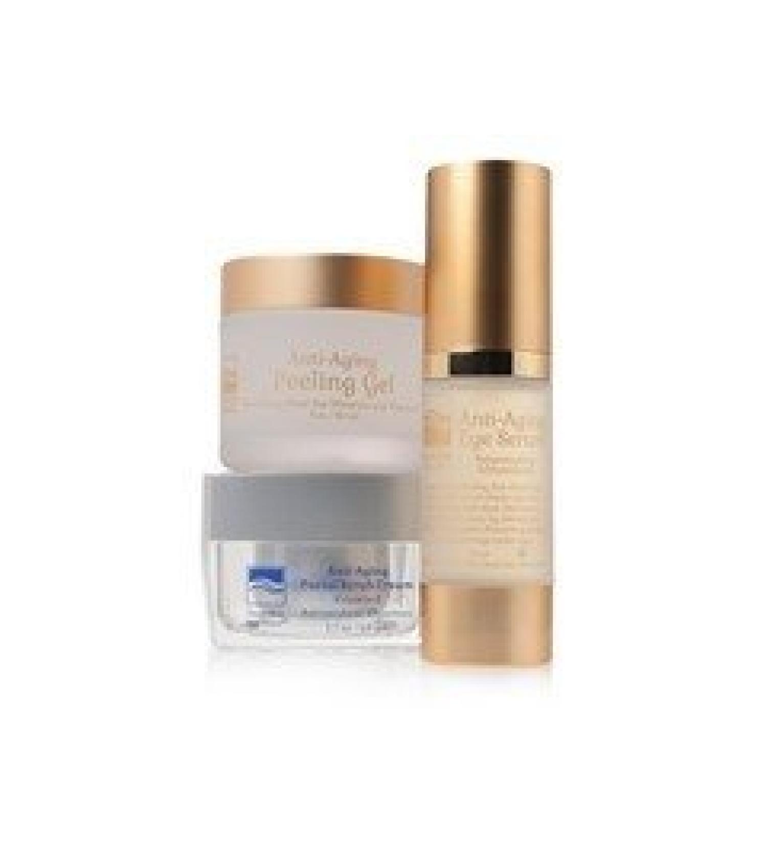 Anti Wrinkle Dead Sea Spa Care Anti-Aging Eye Serum Anti-Aging Peeling Gel Anti Aging Facial Scrub Cream