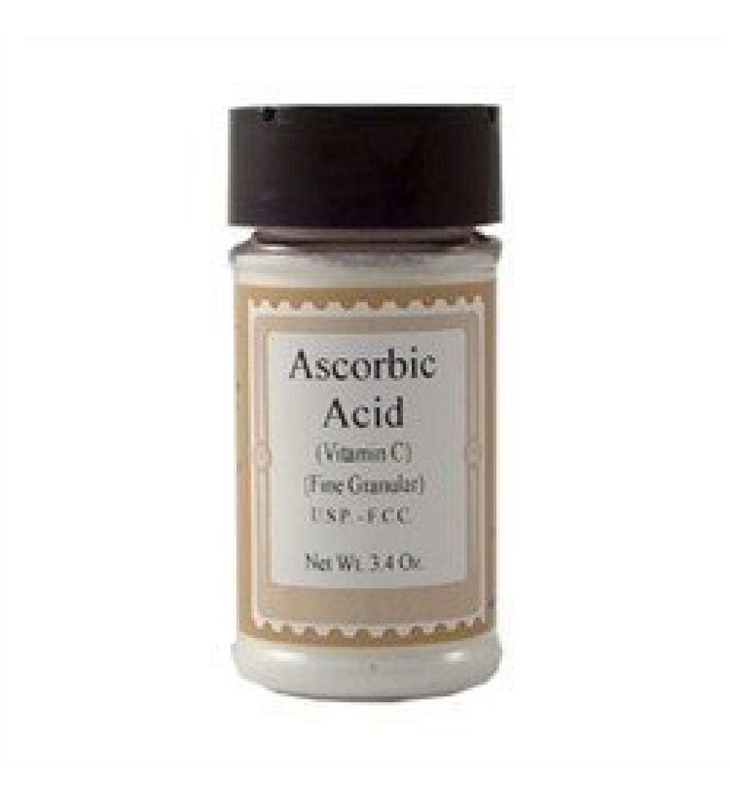 Ascorbic Acid (Vitamin C) Fine Granular 3.4 ounces