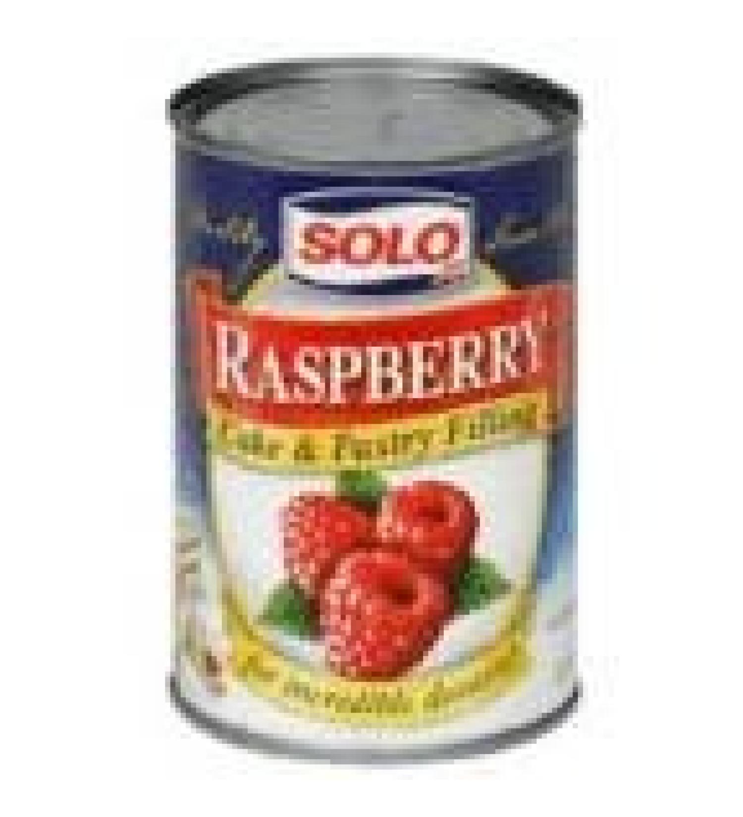SOLO FILLING RASPBERRY, 12 OZ