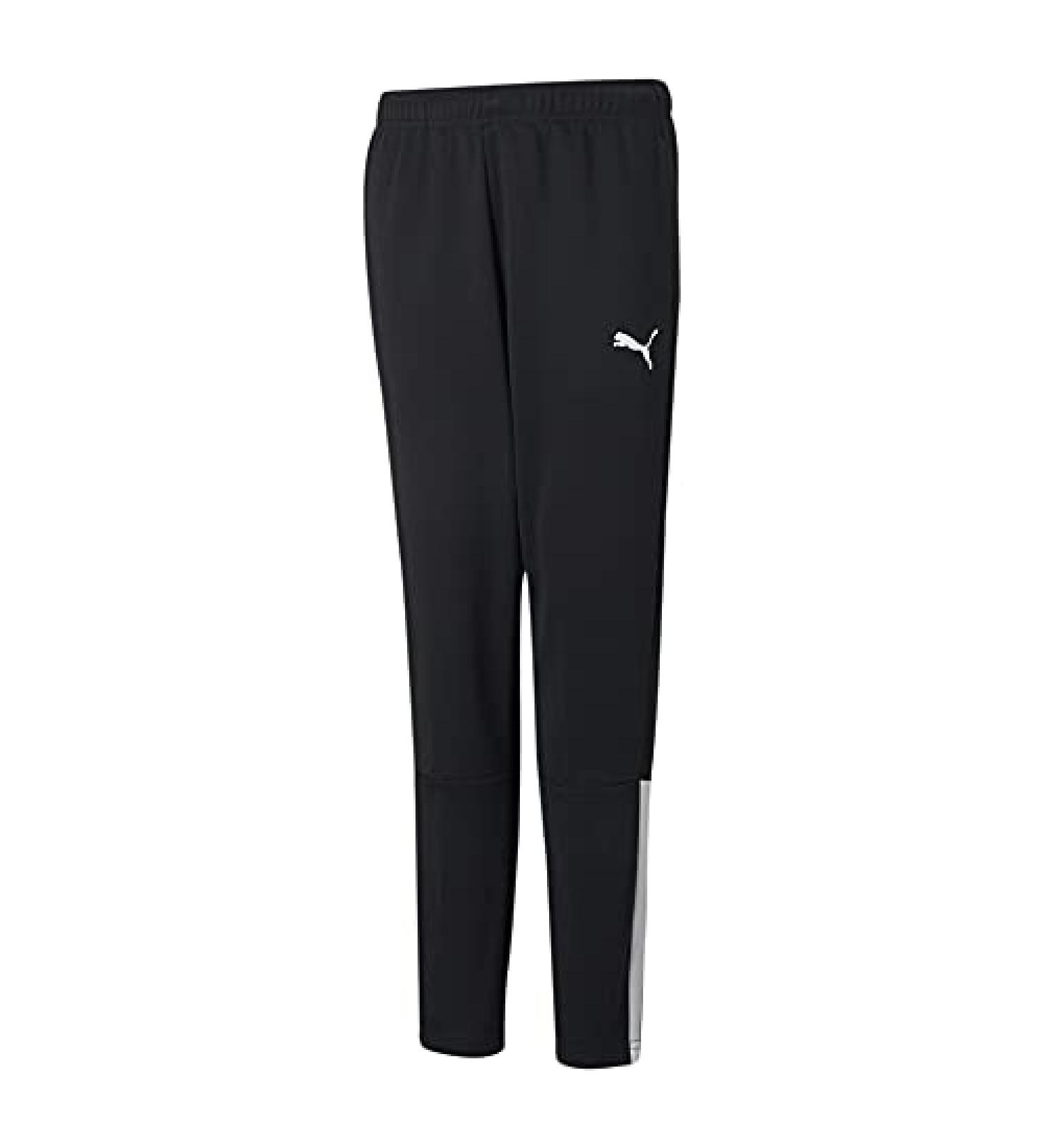 PUMA Kids' Teamliga Training Pants - Medium - Black/White - Buy Online on GoSupps.com