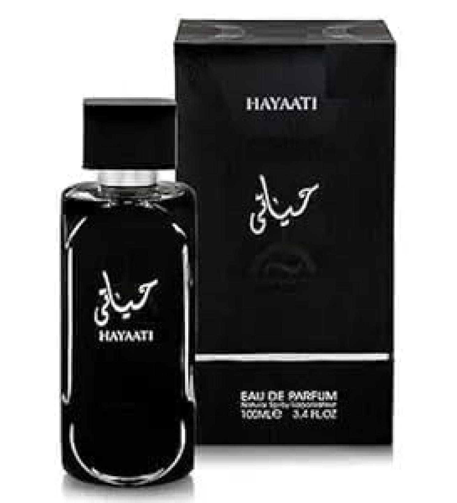 Hayati (Black) Long Lasting Imported Eau De Perfume 100 ml for Men and Women Package - Pack of 1