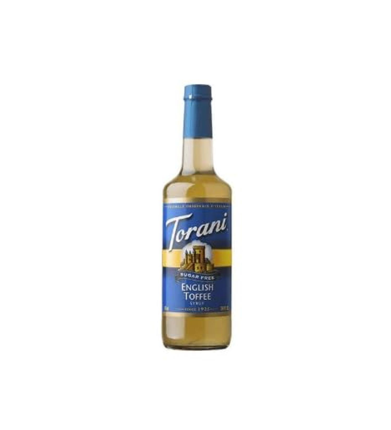 Dolly Torani Sugar Free English Toffee Flavoured Syrup 750ml 2/Pack
