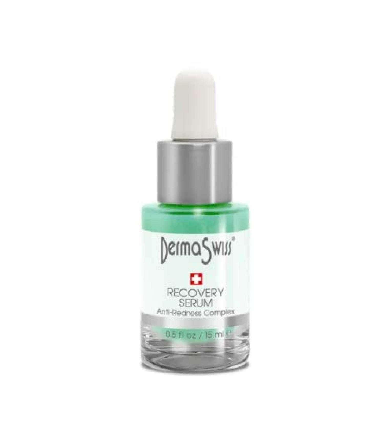 Dermaswiss Recovery Serum | Redness Control for Sensitive Couperose or Rosacea Skin | Reduce Inflammation with Arnica Bisabolol Hamamelis | 15 ml / 0.5 fl oz - Buy Online on GoSupps.com