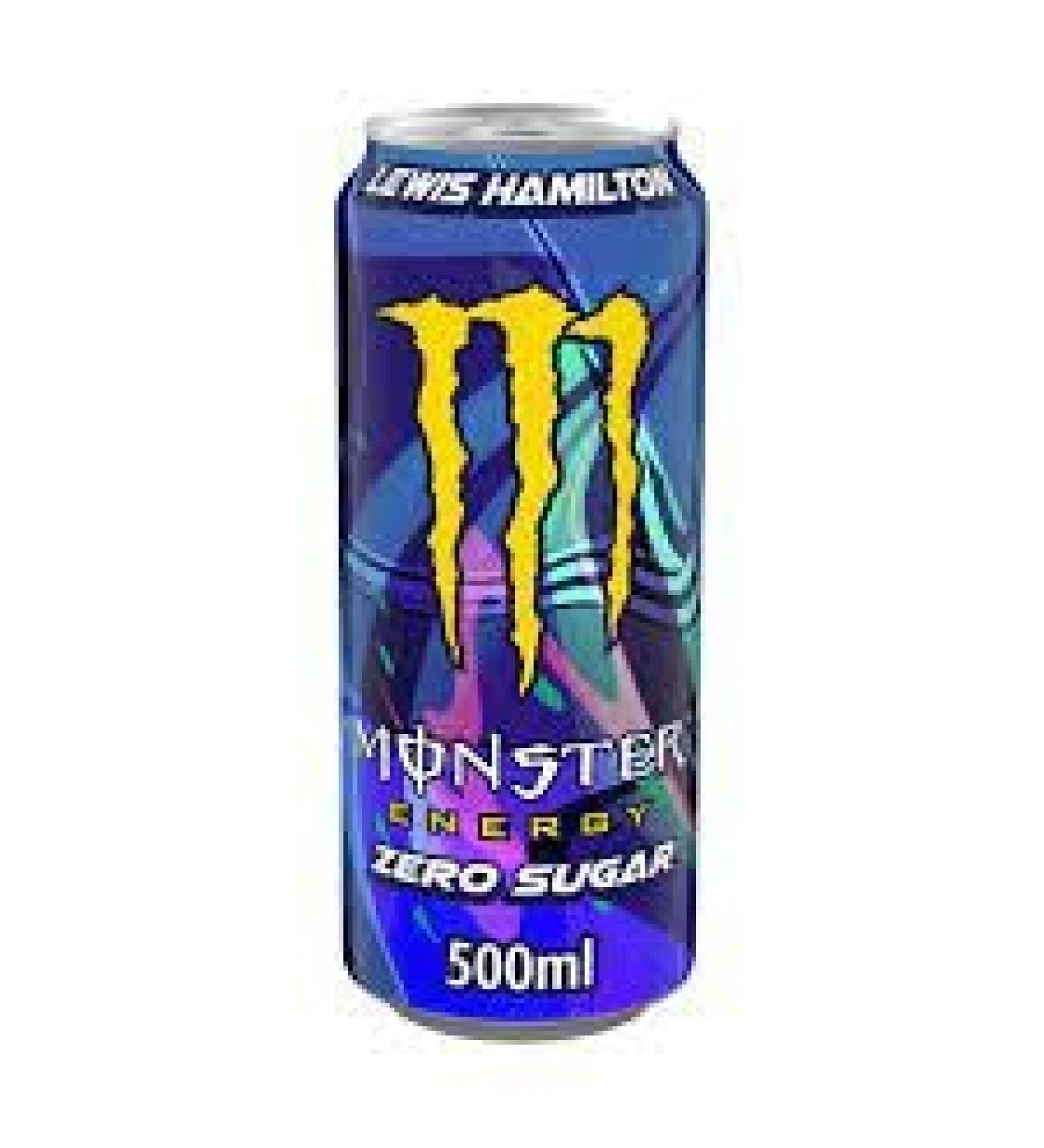 Monster No Sugar Energy Drink Lewis Hamilton 500ml (12)