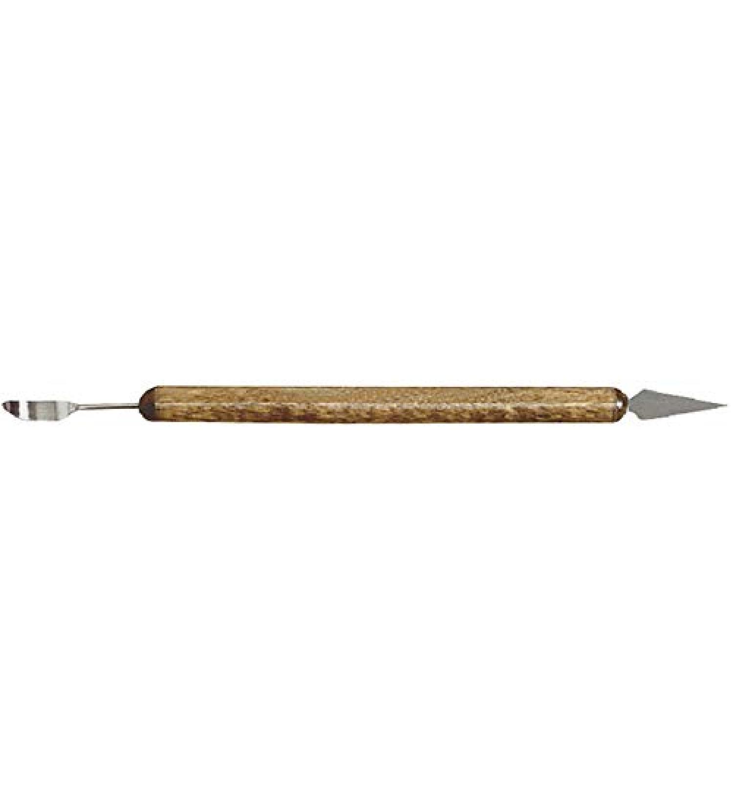 Kemper K23 Clean-Up Modeling Tool, Stainless Steel Blade with Hardwood Handle, 6-1/2" Size