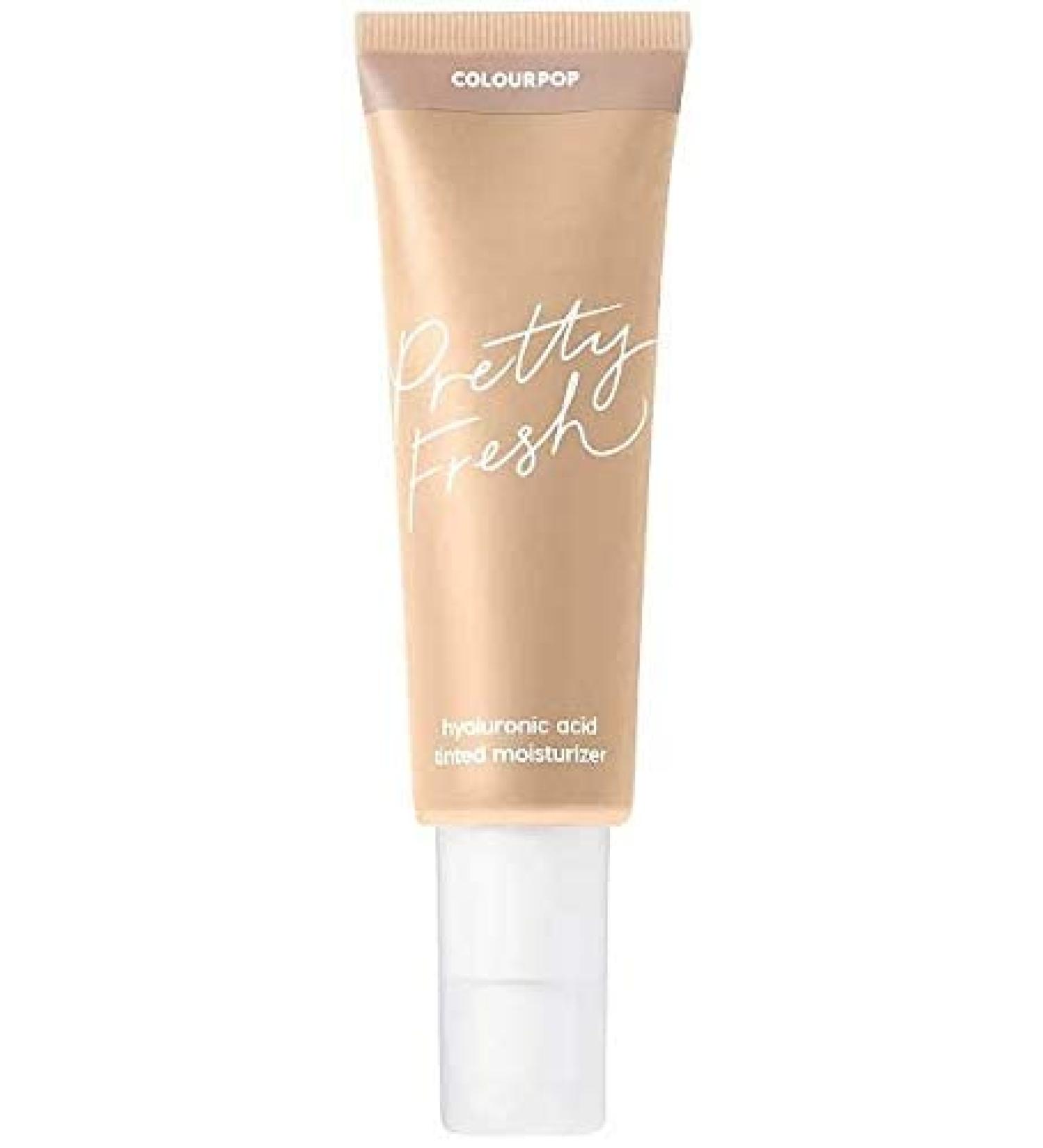 Colourpop Pretty Fresh Hyaluronic Acid Tinted Moisturizer - Fair 4N - 1.45 Oz | Oil-Free Lightweight Coverage - Buy Online on GoSupps.com
