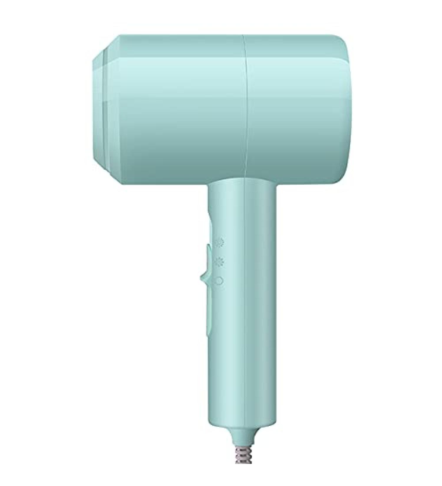 Professional Mute Hair Care Quick Dry Hair Dryer Salon Negative Ion Blower for Home Bathroom Dryer Strong Wind Electric Hair dry (Green) - Buy Online on GoSupps.com