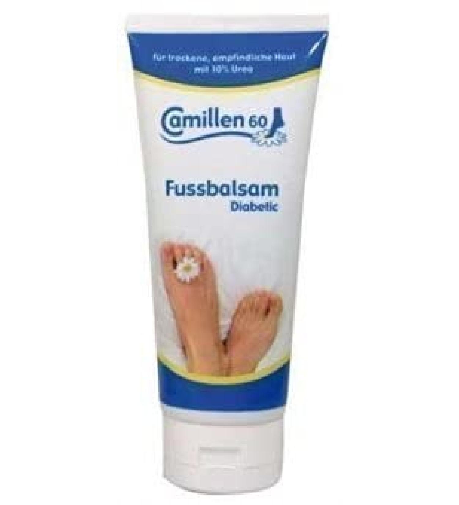 Camillen 60 Diabetic Foot Balm - Urea & Chamomile Cream for Dry Feet | 100ml - International Shipping - Buy Online on GoSupps.com