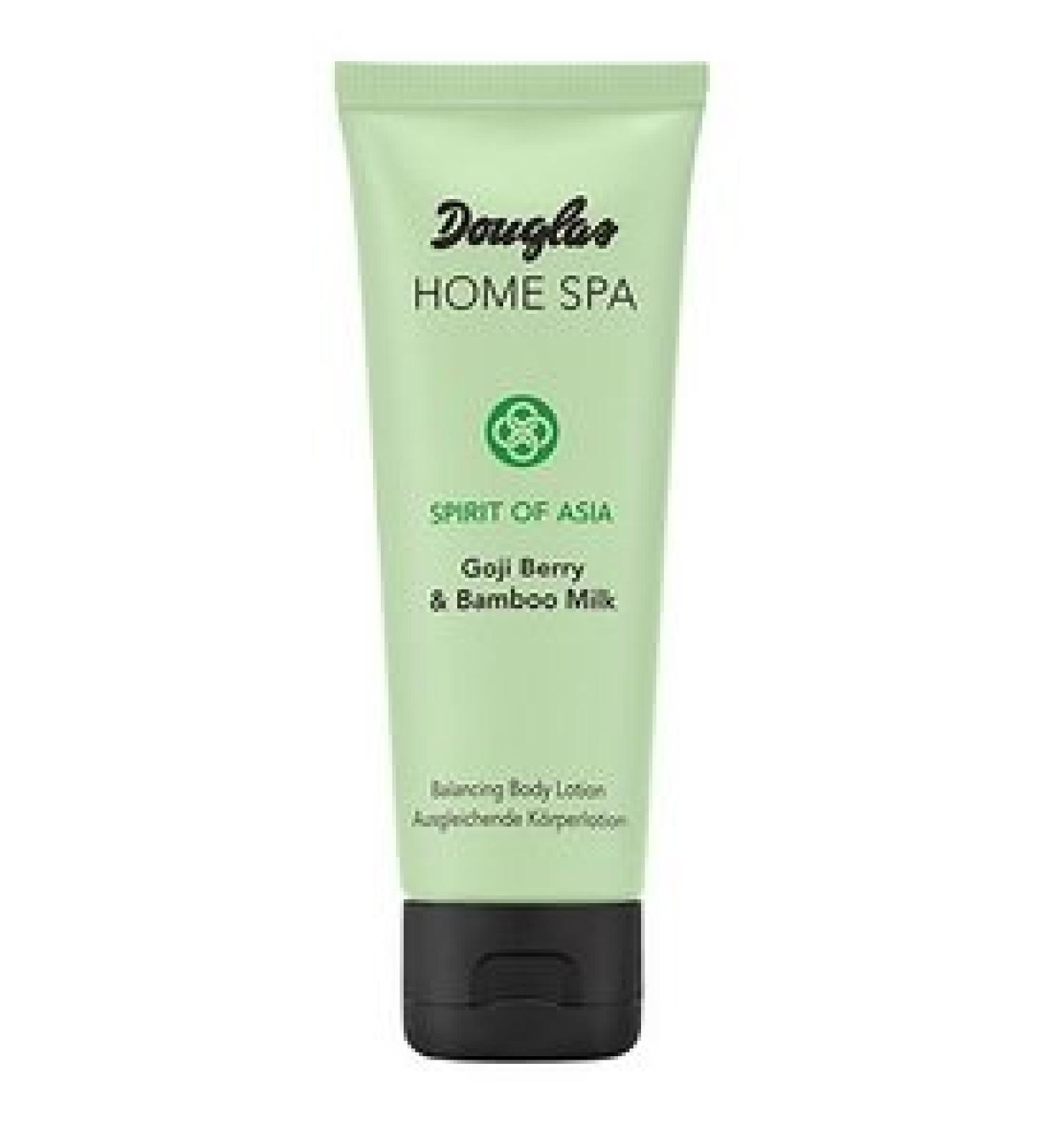 Douglas Home Spa Spirit of Asia with Goji Berry & Bamboo Milk Balancing Body Lotion Contents: 75ml body lotion for beautiful and well -groomed skin.