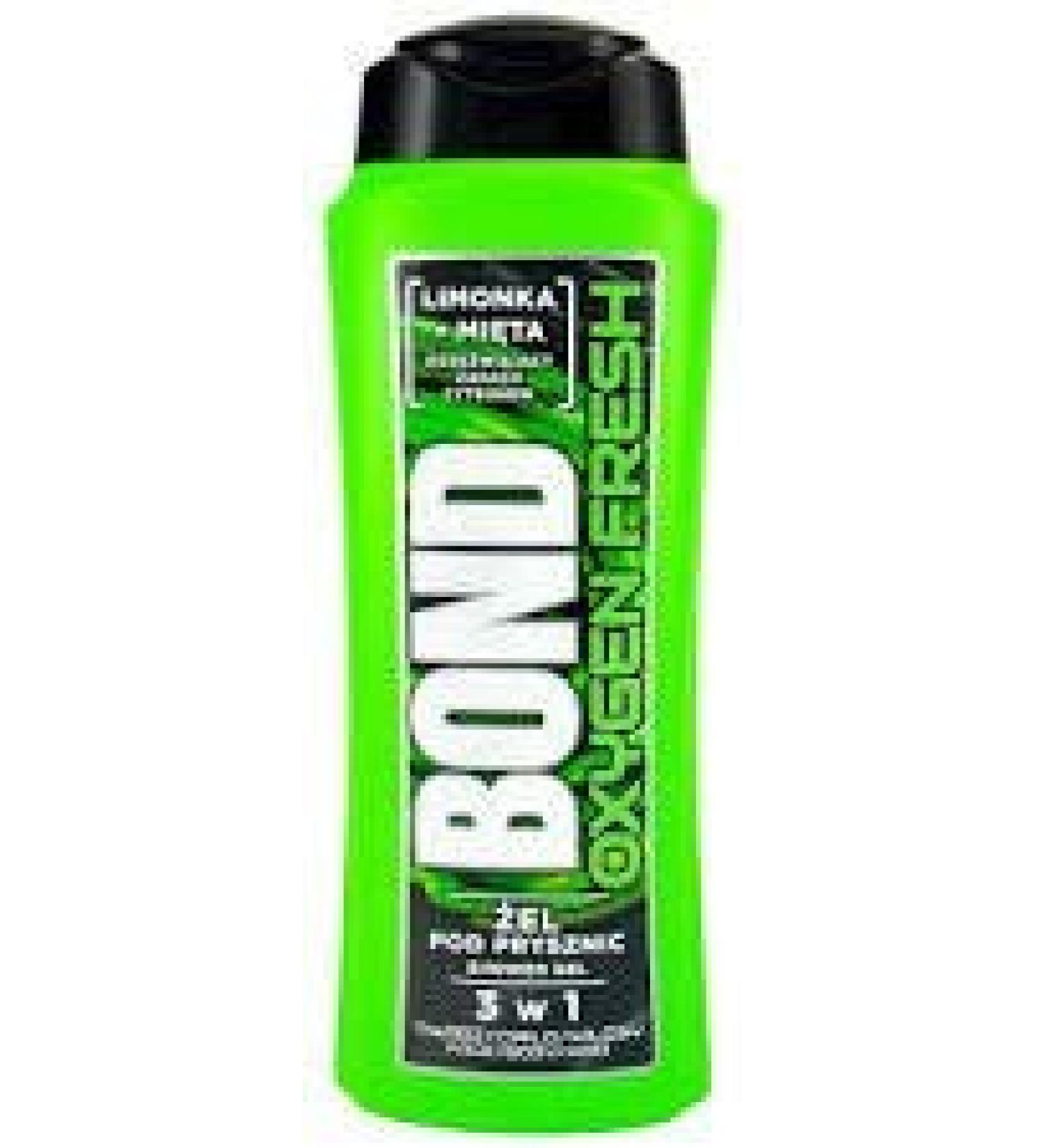 PHARMA Bond Shower Gel 3in1 Lime + mint 400 ml