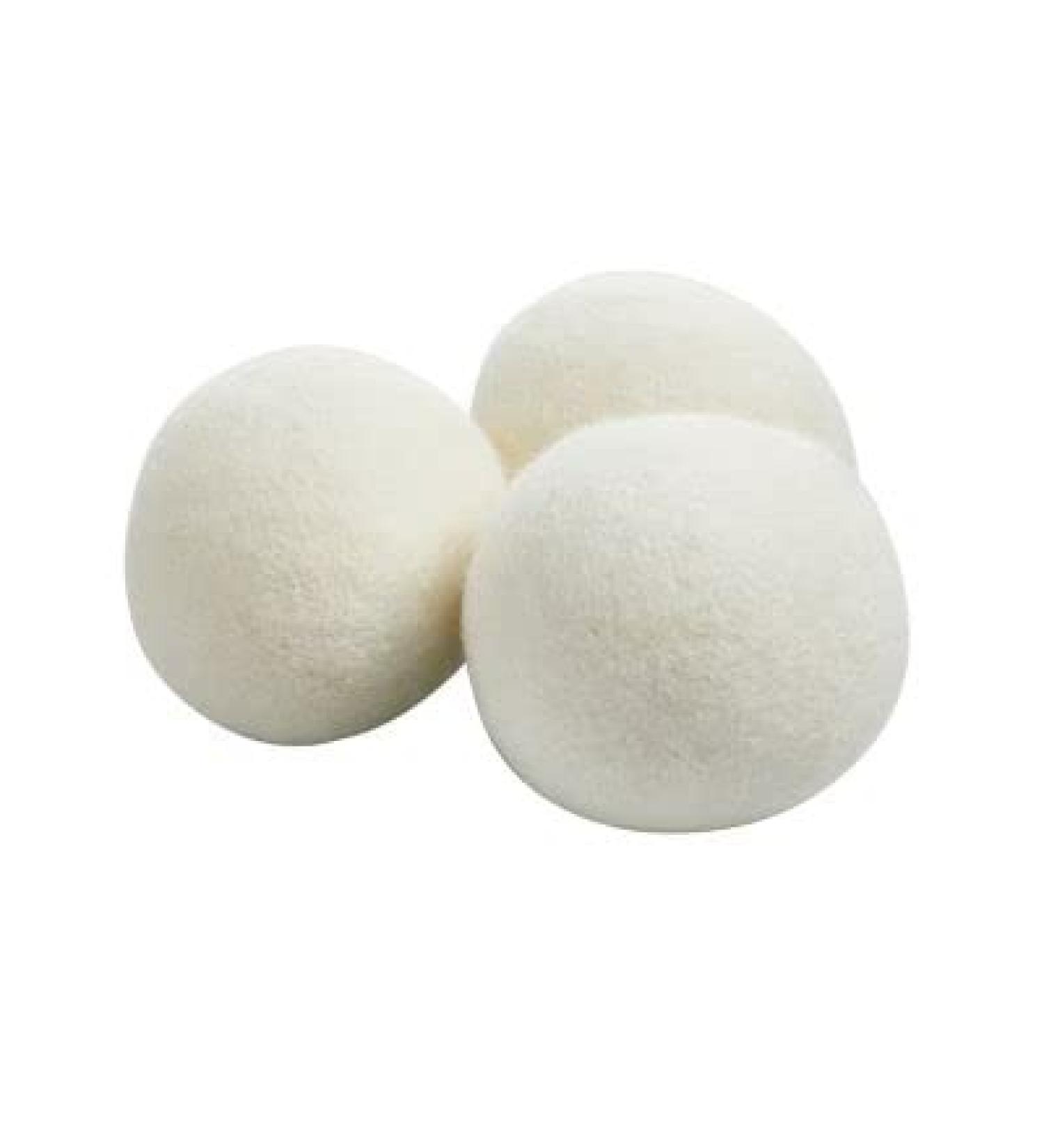3 Lakeland All-Natural Wool Dryer Balls Reduce Drying Time & Wrinkles Soften Clothes Naturally - Buy Online on GoSupps.com