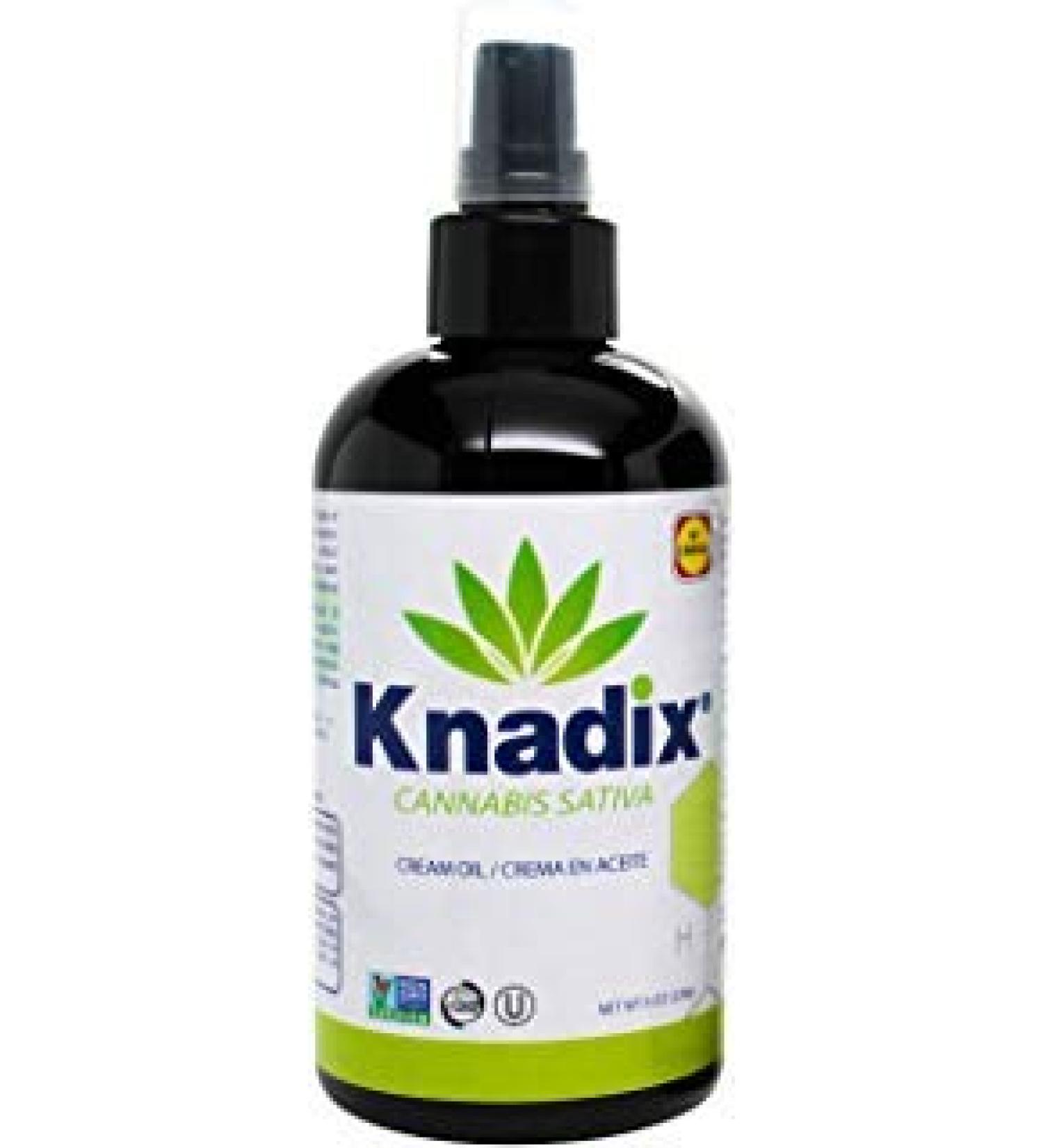 Knadix Hemp Oil Cream Ideal for Sensitive Skin - 8 oz Each - Moisturizing and Emolient