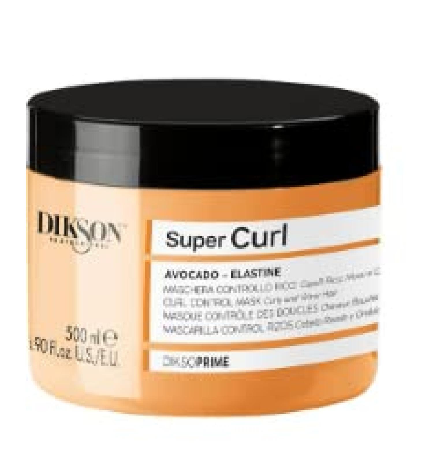 Curly Control Mask with Avocado and Elastin 500ml Dikson