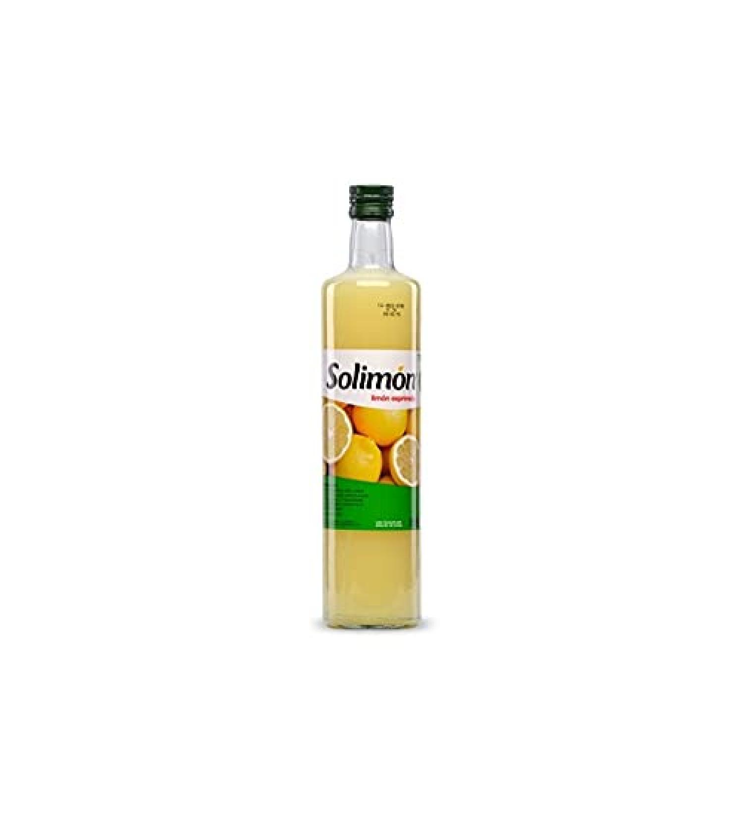 Solimon - Squeezed lemon juice - 100% natural - ideal for lemonades and to flavor your dishes - 750 Ml
