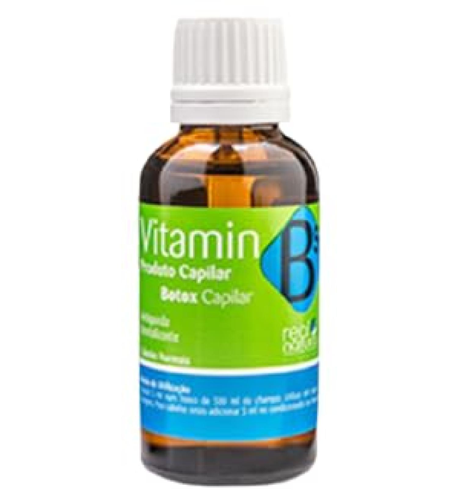 Real Natura - Vitamina B5 Forte - Revitalizing Hair Serum - 30 ml - Intense Hydration and Shine