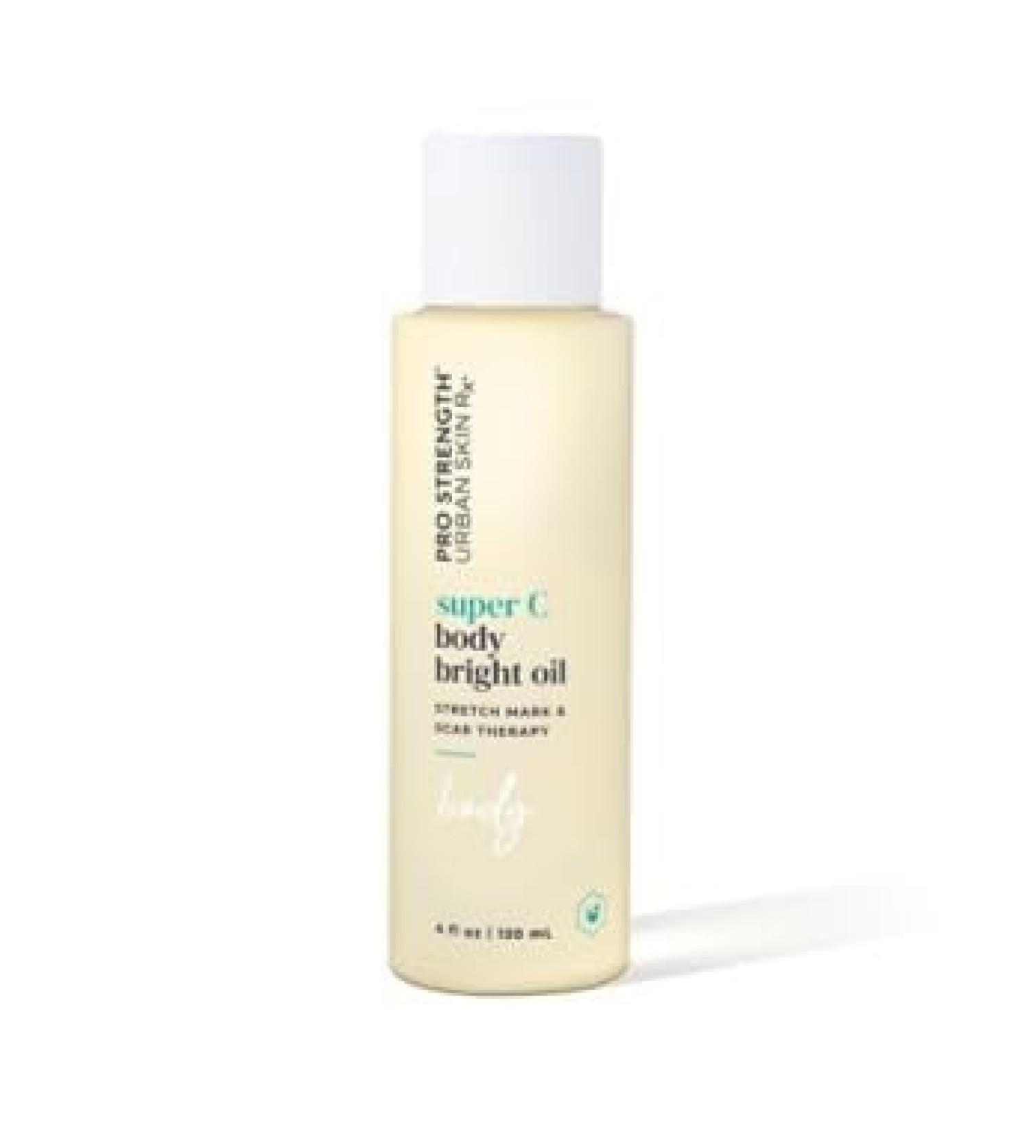 Urban Skin Rx Super C Body Bright Oil - Brightening & Nourishing Skincare for Glowing Skin Reduces Scars & Discoloration Cruelty-Free 4 Fl Oz - Buy Online on GoSupps.com