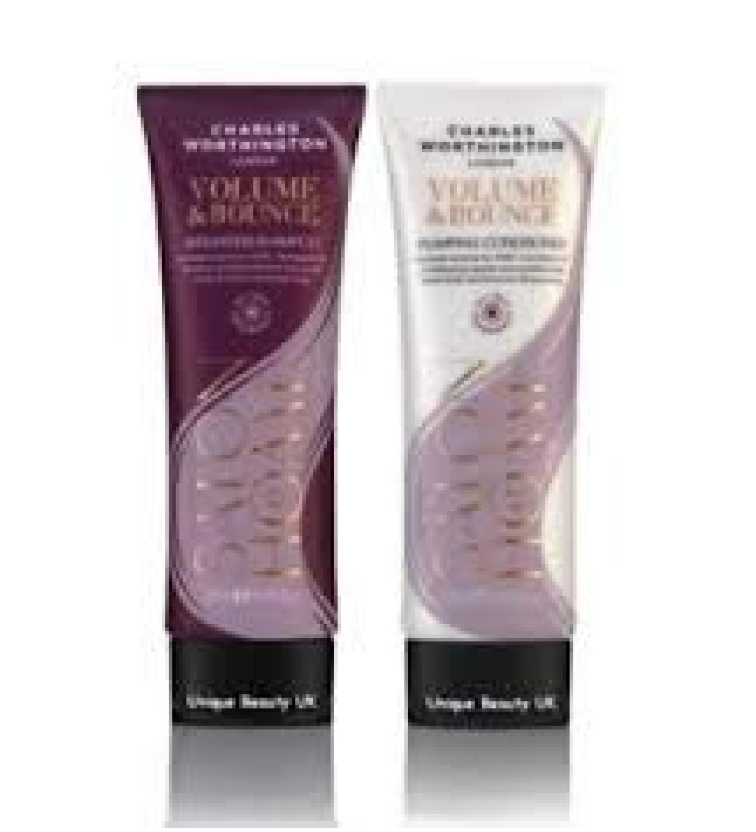 (Pack of two) Charles Worthington Volume and Spring Shampoo 250ml and Charles Worthington Volume and Spring Conditioner 250ml
