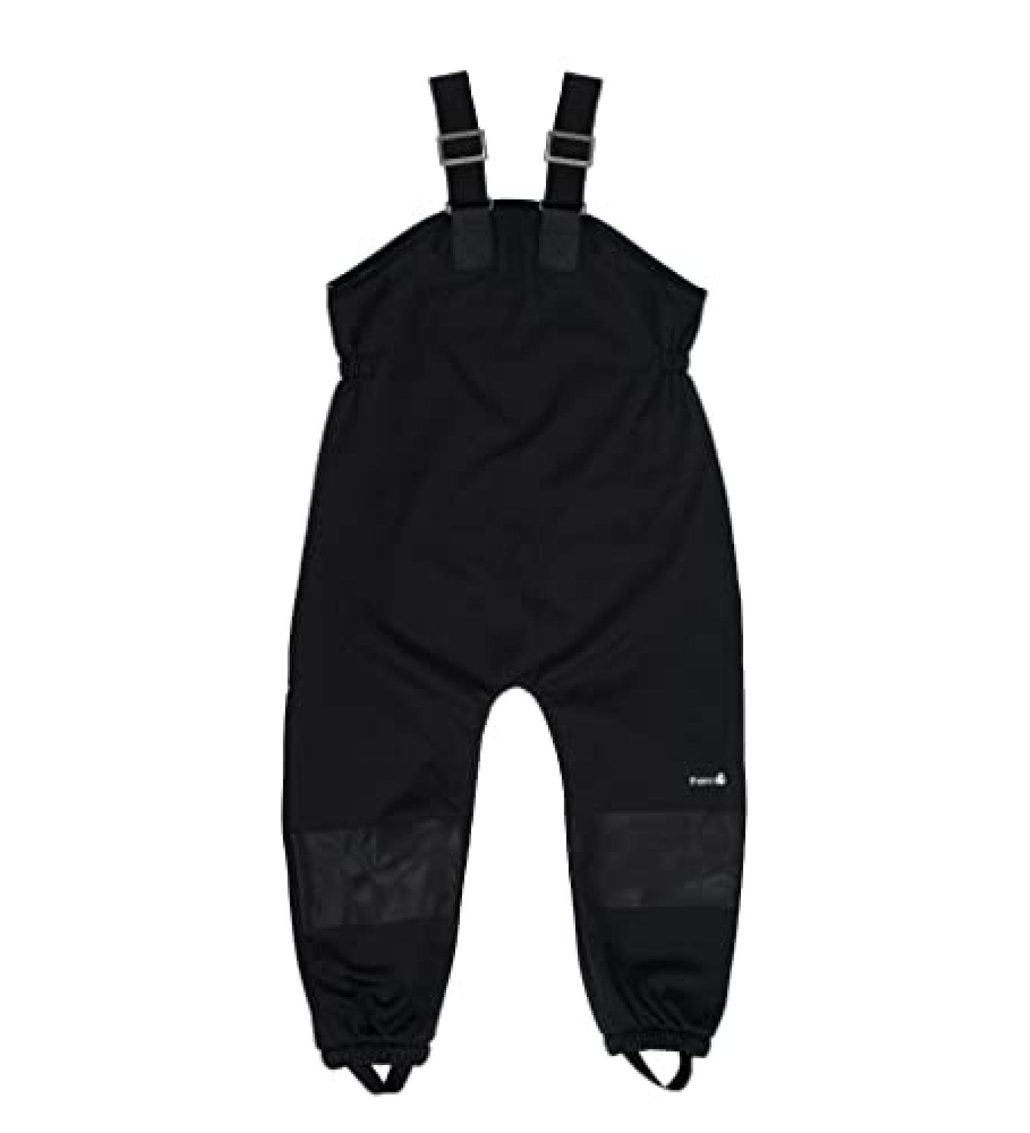 Infant Toddler Fleece-Lined Weatherproof Bib Overalls in Jet Black 2T for Rain & Snow - Buy Online on GoSupps.com