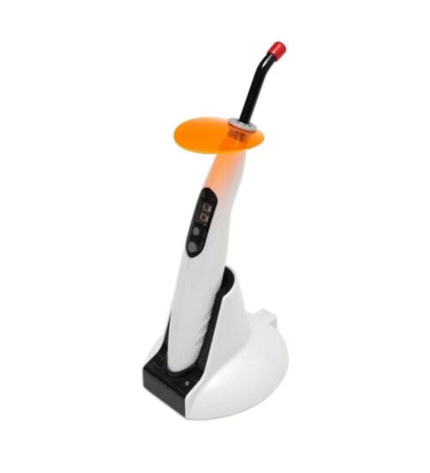 Buy 5W Dental LED Curing Light - Cordless UV Lamp for Composite Resin - High Power 1400mW Dentist Polymerization Light with Adapter - Buy Online on GoSupps.com