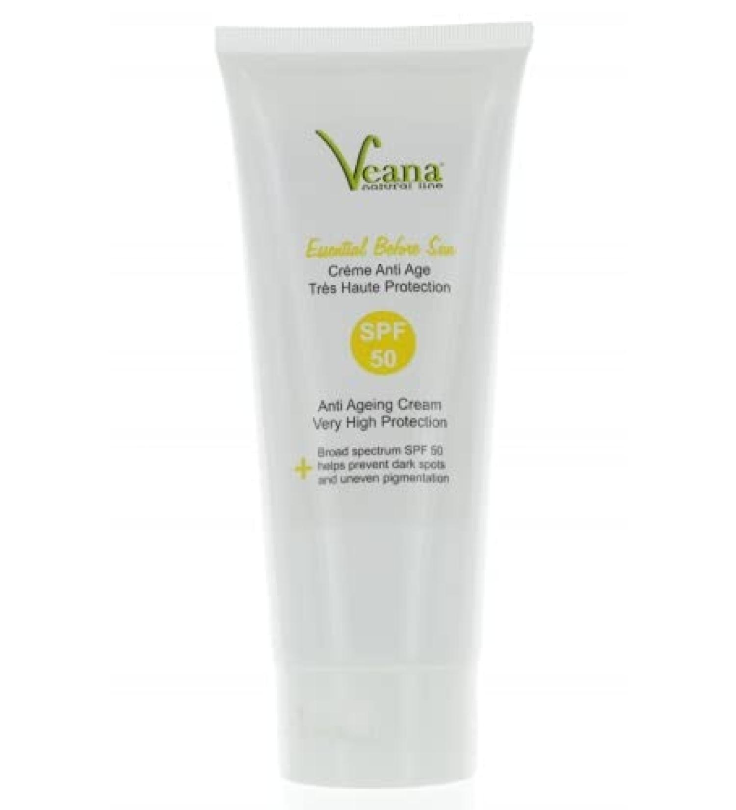 Day Cream Anti-Age UV50 SPF50 Sun Protection (200 ml) - Sun Protection / Anti-Ageing Care Against Sun and Blue Light Radiation Prevention Against Pigment Spots Sunburn Pimples and Wrinkles - Buy Online on GoSupps.com