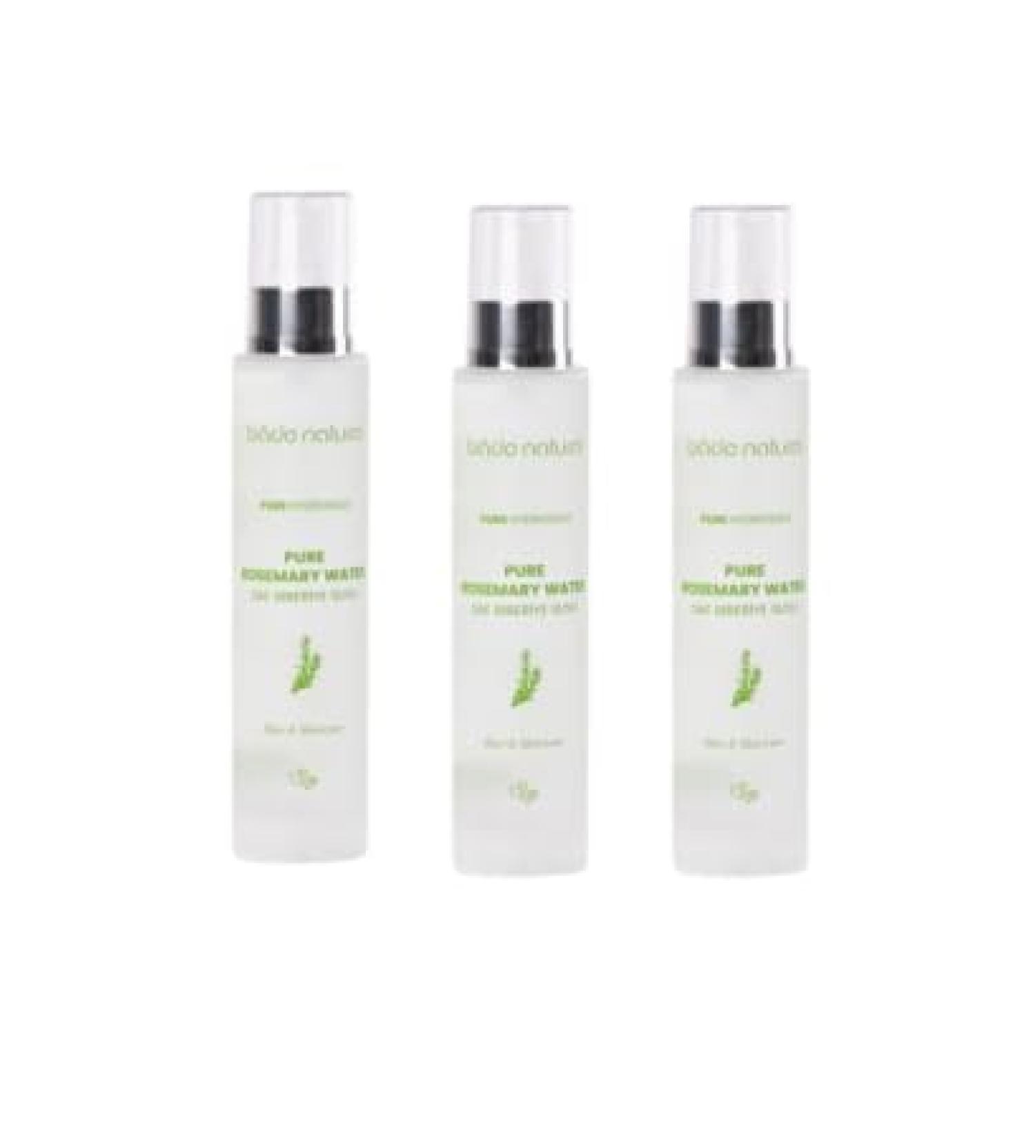  HERBAMINA Bade Natural Buy 3 Get 2 Free Bade Natural Rosemary Water Strengthening Hair Tonic 100% Natural and Pure 100 ml - Buy Online on GoSupps.com