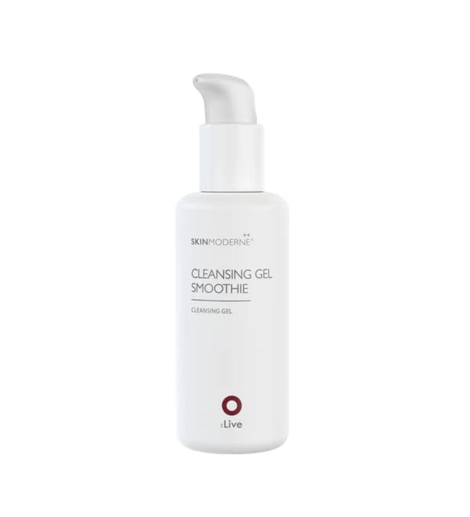 SKIN MODERNE++ Cleansing Gel - Vegan Face Cleanser for Sensitive & Dry Skin | Nourishing Organic Superfood Extracts | 150ml - Buy Online on GoSupps.com