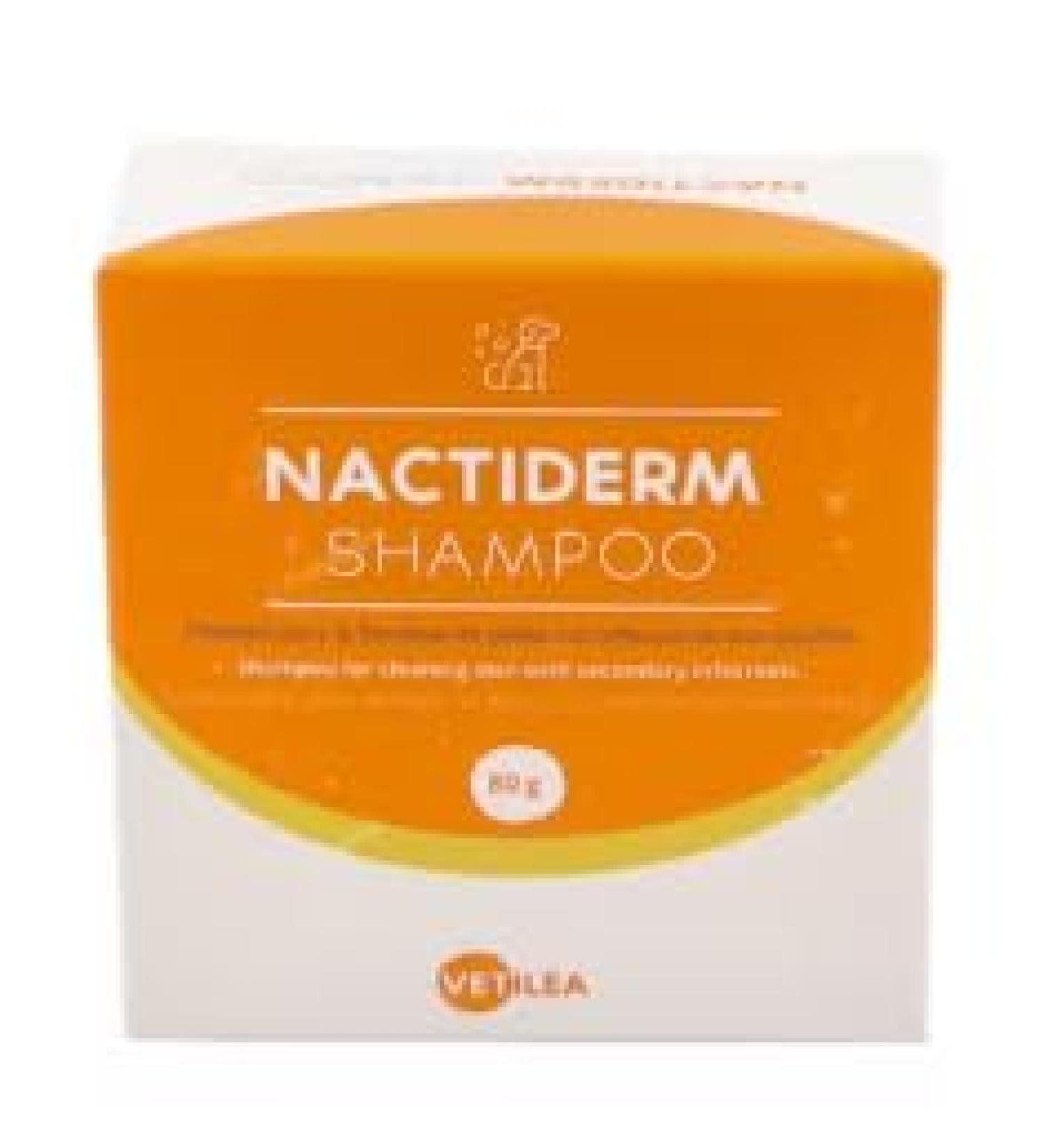 VETILEA S.L. NACTIDERM Shampoo 80 g (small amount)