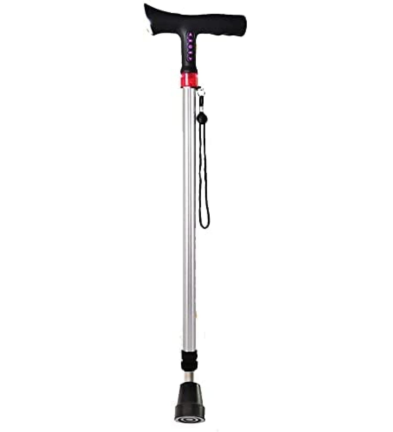 Canes Elderly Crutches - Cane Seniors Smart Crutches 5 Colors Lti-Function Retractable Walking Stick Adjustment Range 71.5Cm-89.5Cm decorate Selfless dedication - Buy Online on GoSupps.com