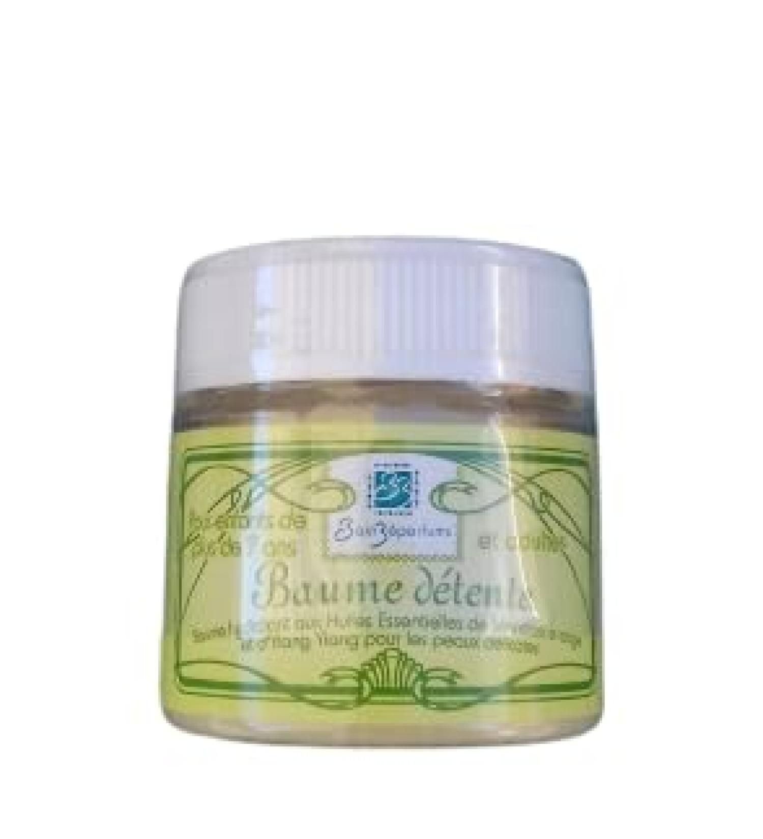 BAINZ PARFUMS Relaxing Balm - Moisturizing Balm - 50ml - Ylang Ylang and Red Mandarin Essential Oil
