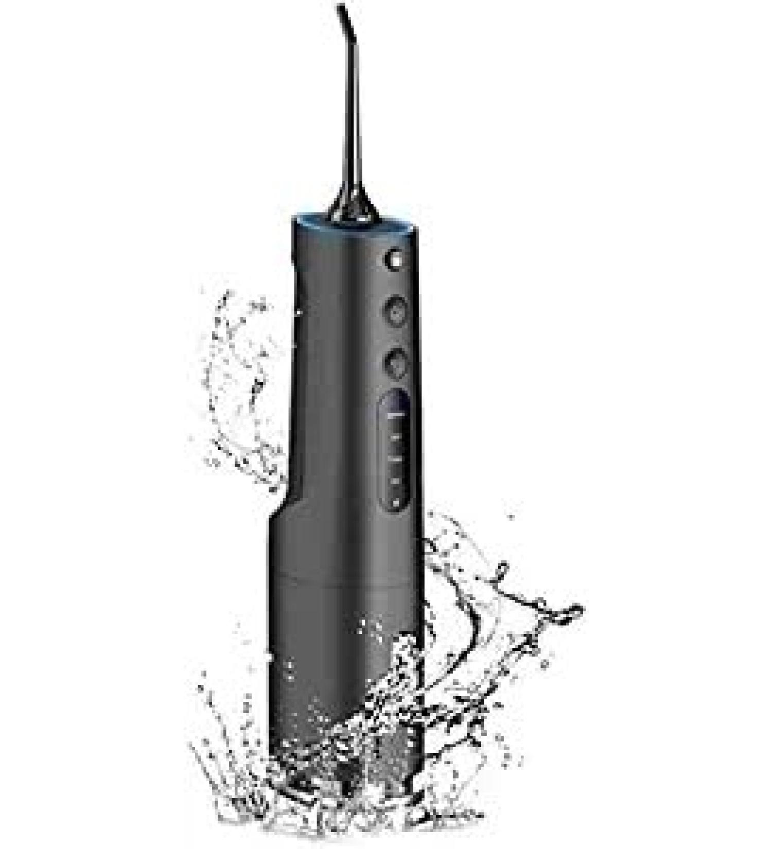 Water Flosser Cordless Oral Irrigator - IPX7 Waterproof Teeth Cleaner with 4 Modes & Detachable Tank | Portable Dental Flossers for Home & Travel - Buy Online on GoSupps.com