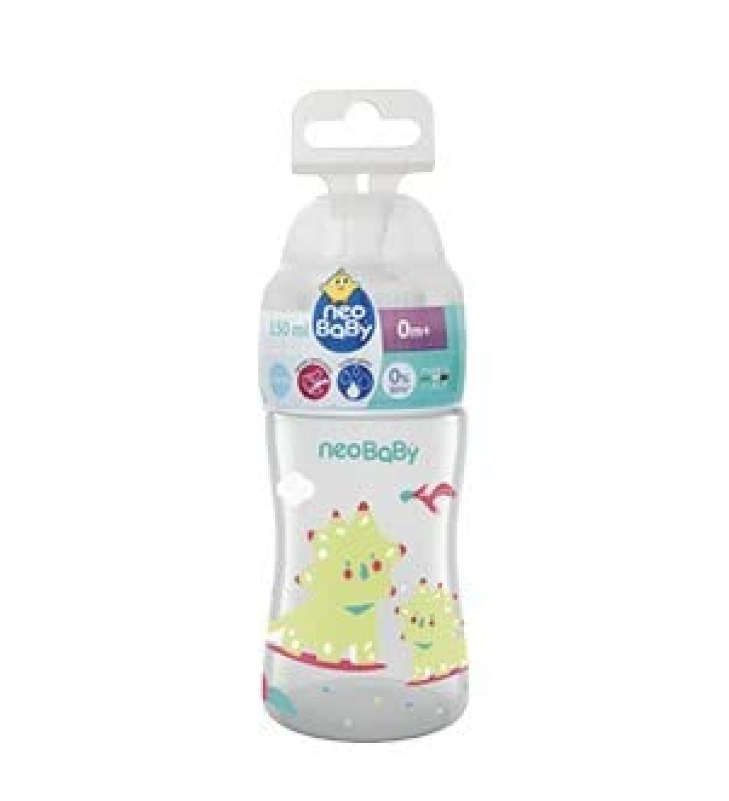 Neobaby Nepropylene bottle 150 ml, 0 M+, 1 piece